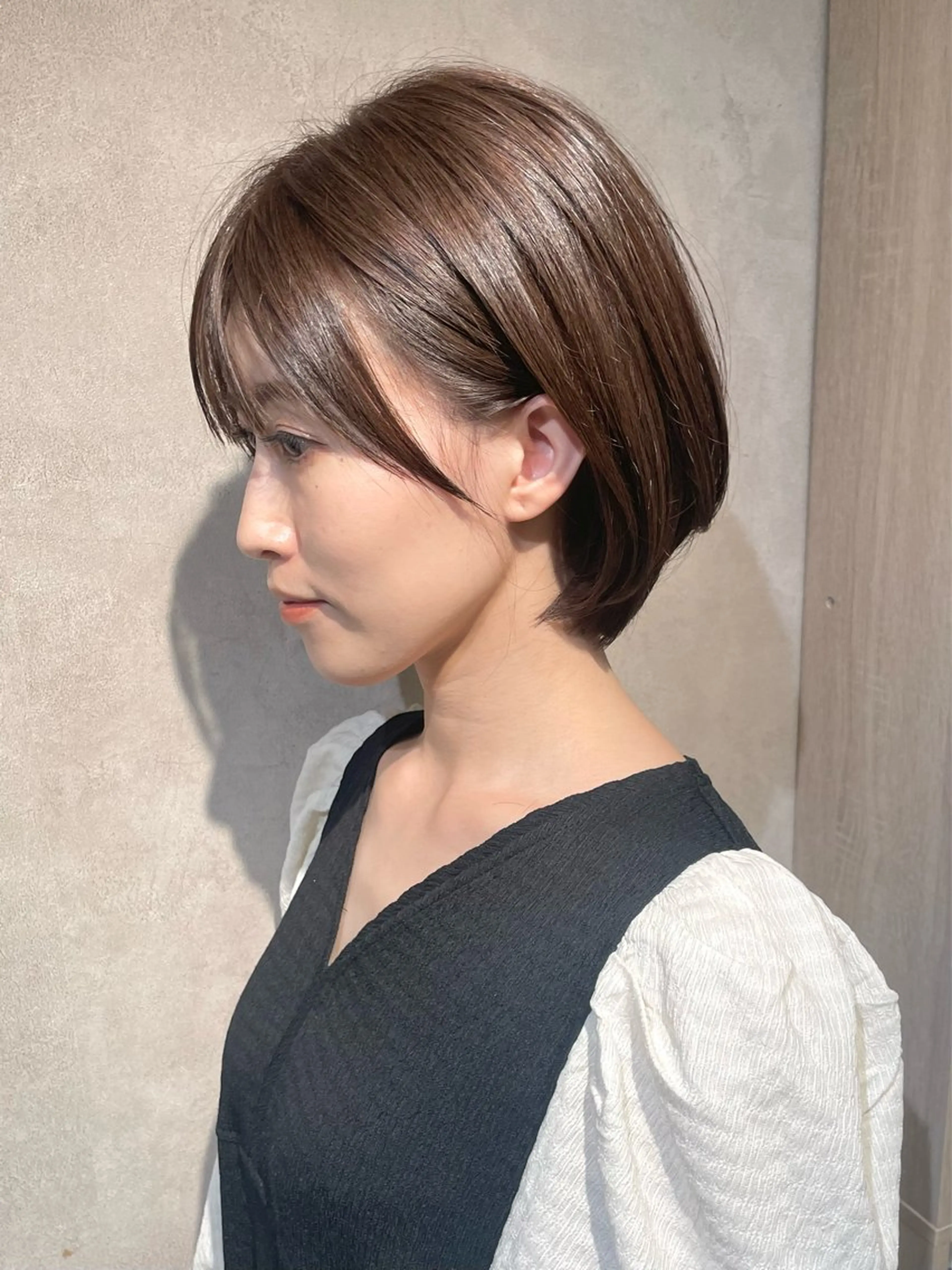 ショート カット ヘアカラー トリートメント 浅原大輝 /髪質改善の達人のヘアスタイル