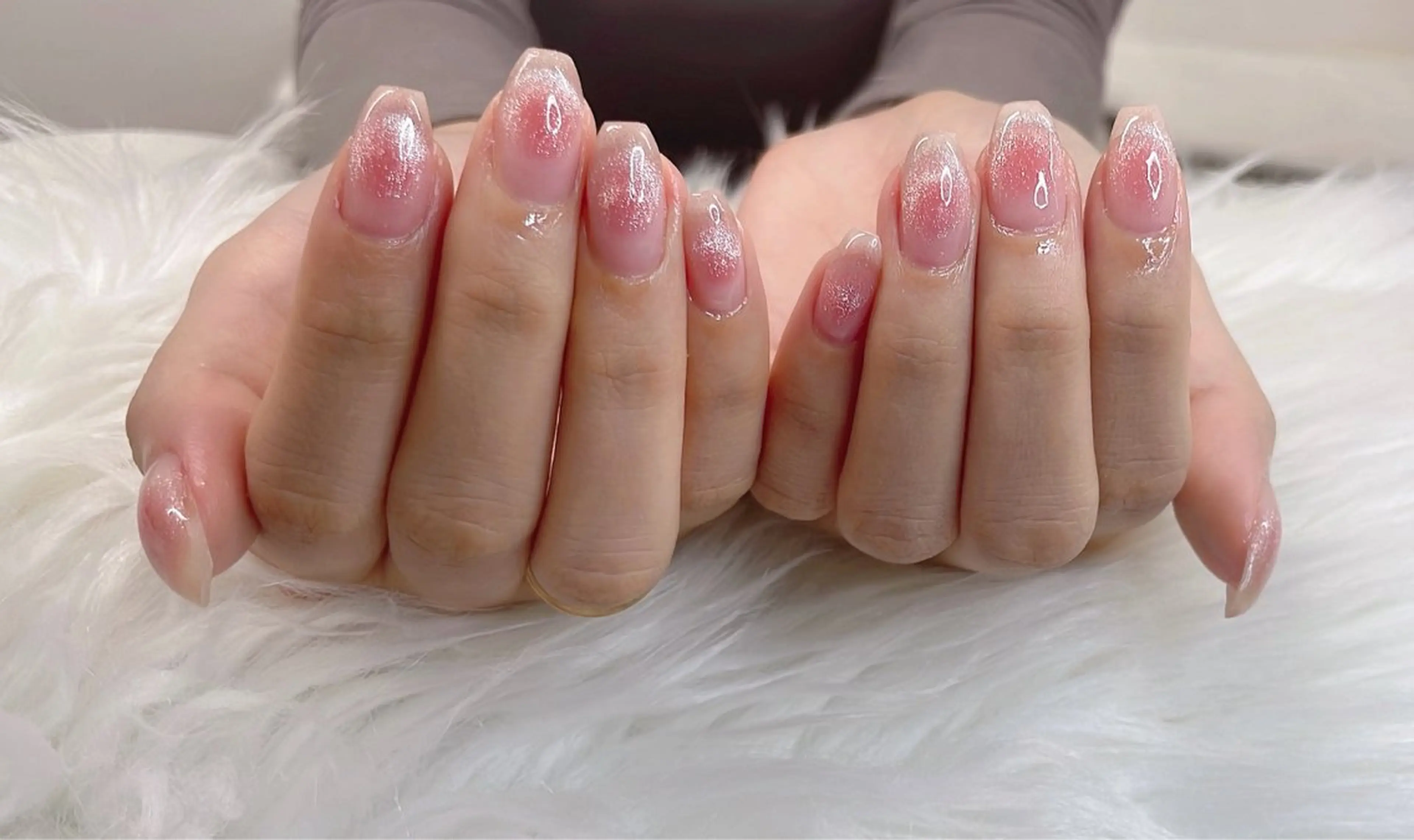 ネイル ハンドネイル 渋谷T&B りお ロング無制限中💫のネイルデザイン