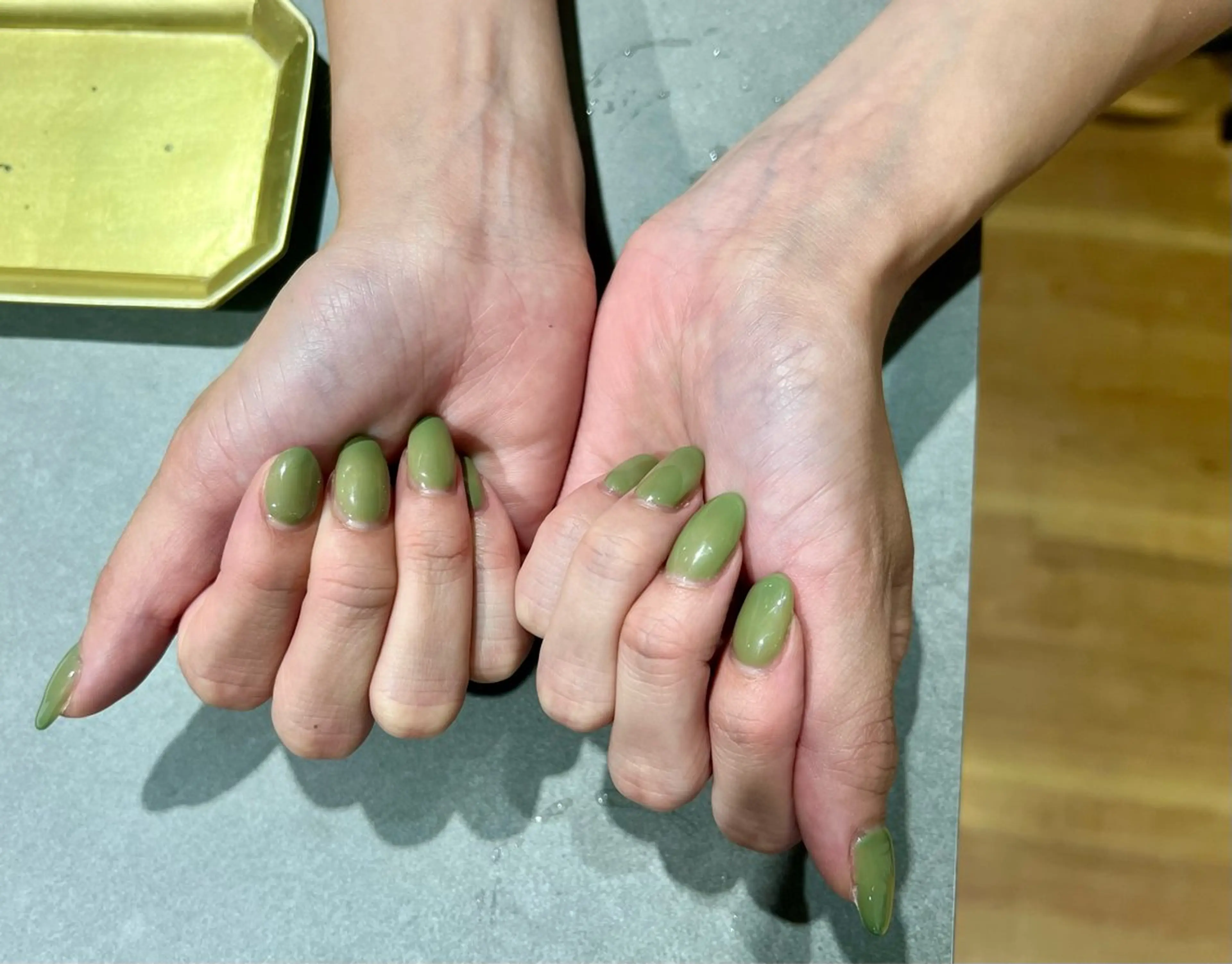 ネイル ワンカラーネイル ＆robe銀座 🪽tsuki🪽のネイルデザイン