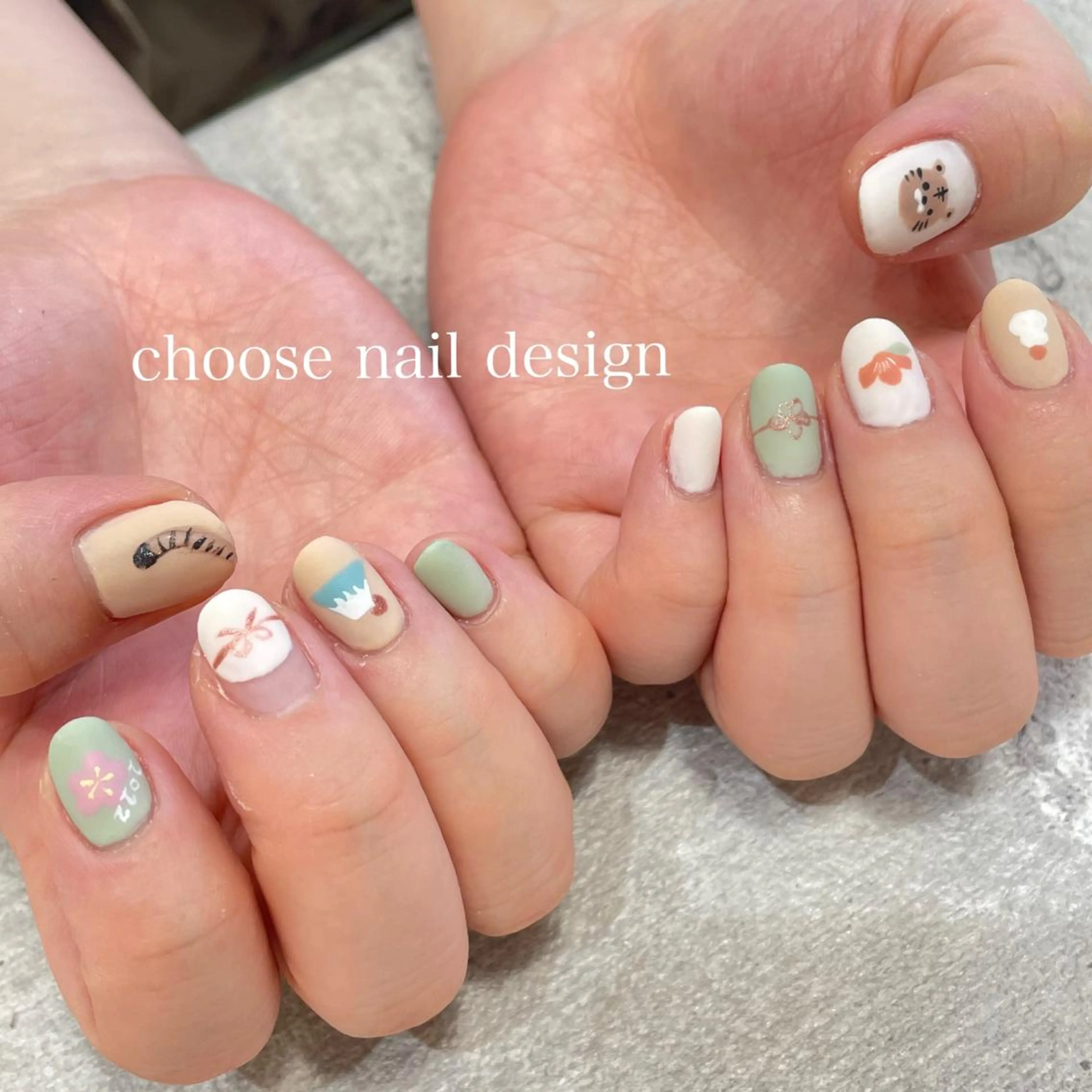 ネイル choose naildesignのネイルデザイン