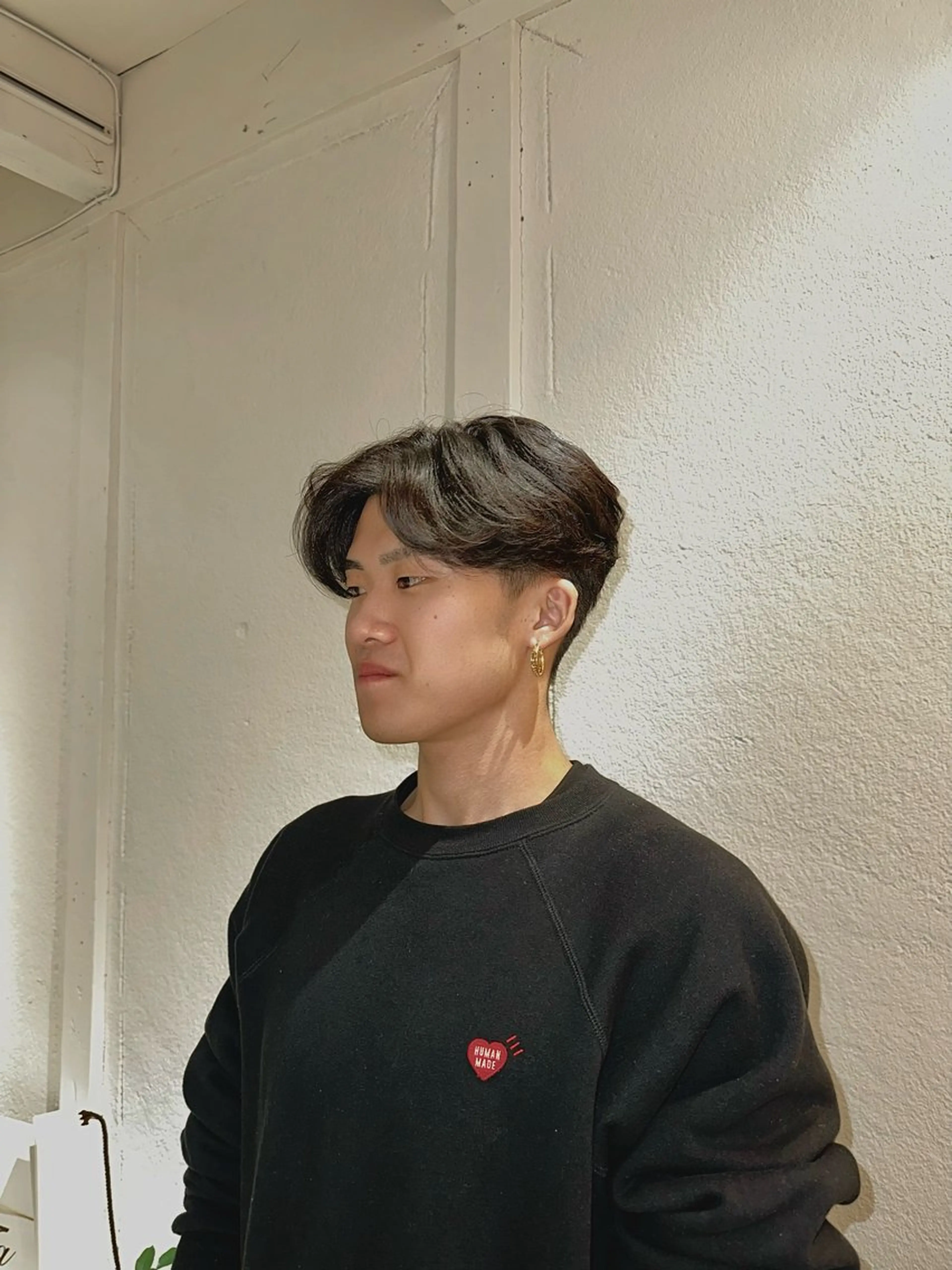 メンズカット+ニュアンスパーマの写真