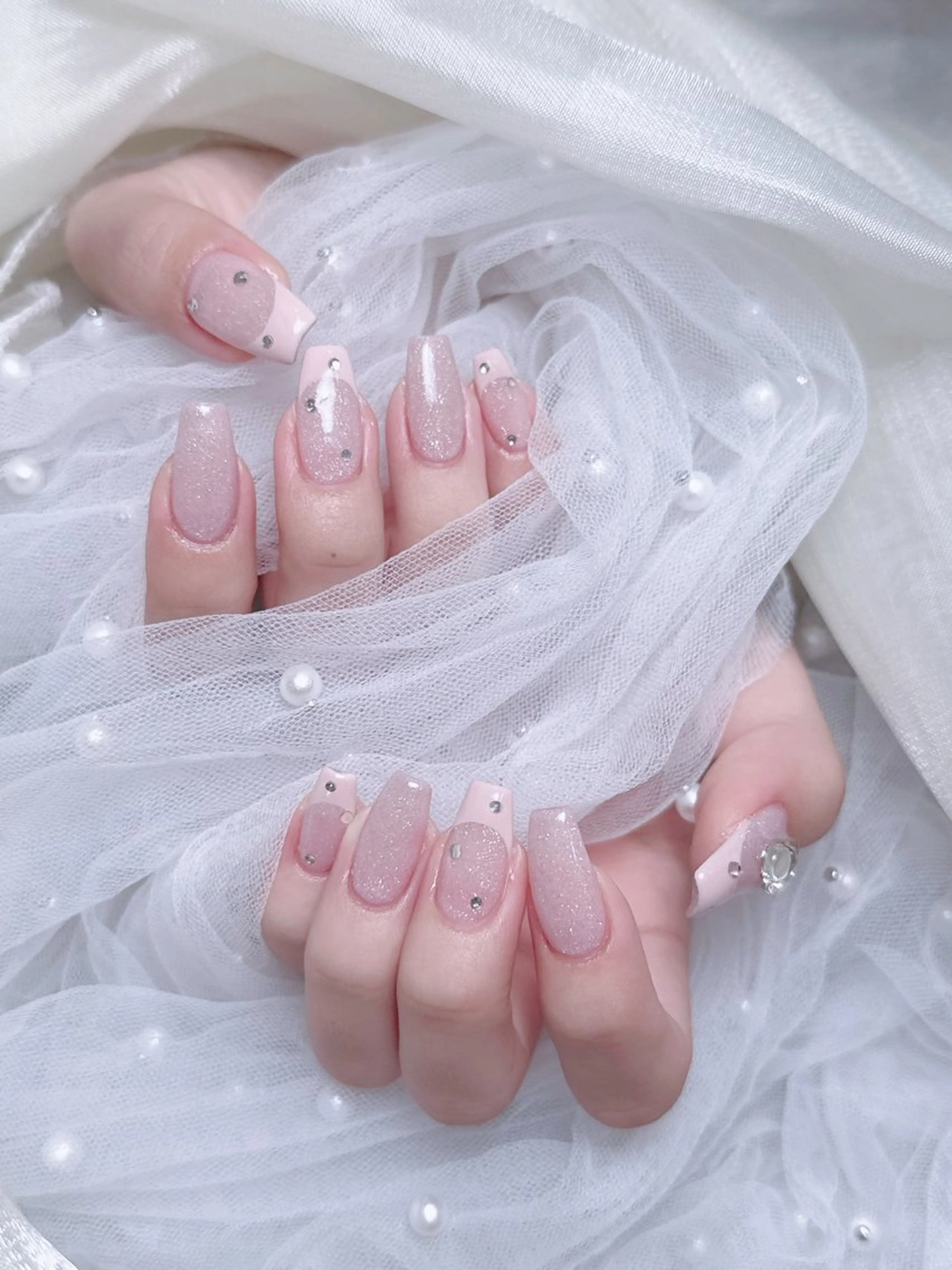 ネイル 🎀も ものネイルデザイン