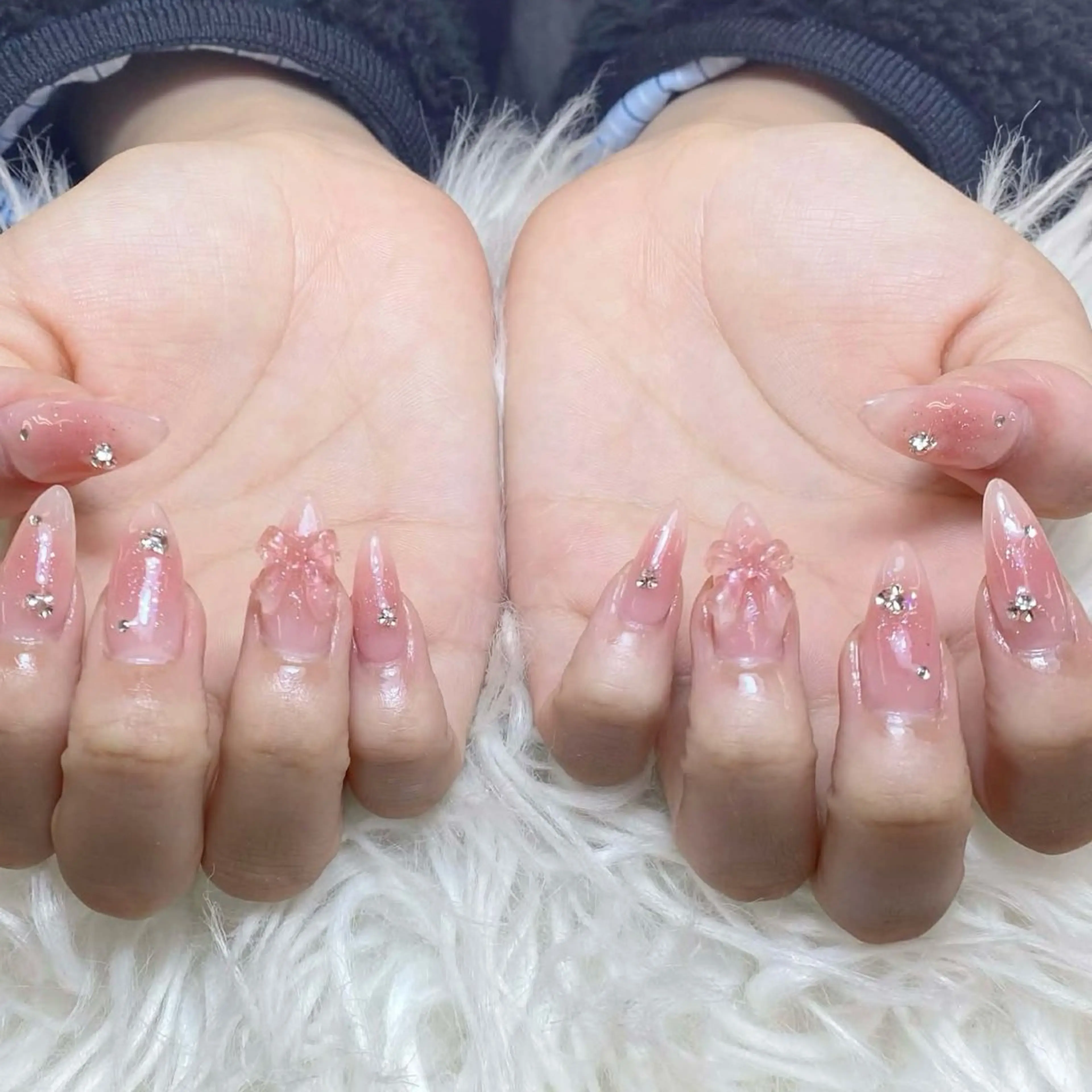 ネイル ハンドネイル ANH ゴテゴテネイルのネイルデザイン
