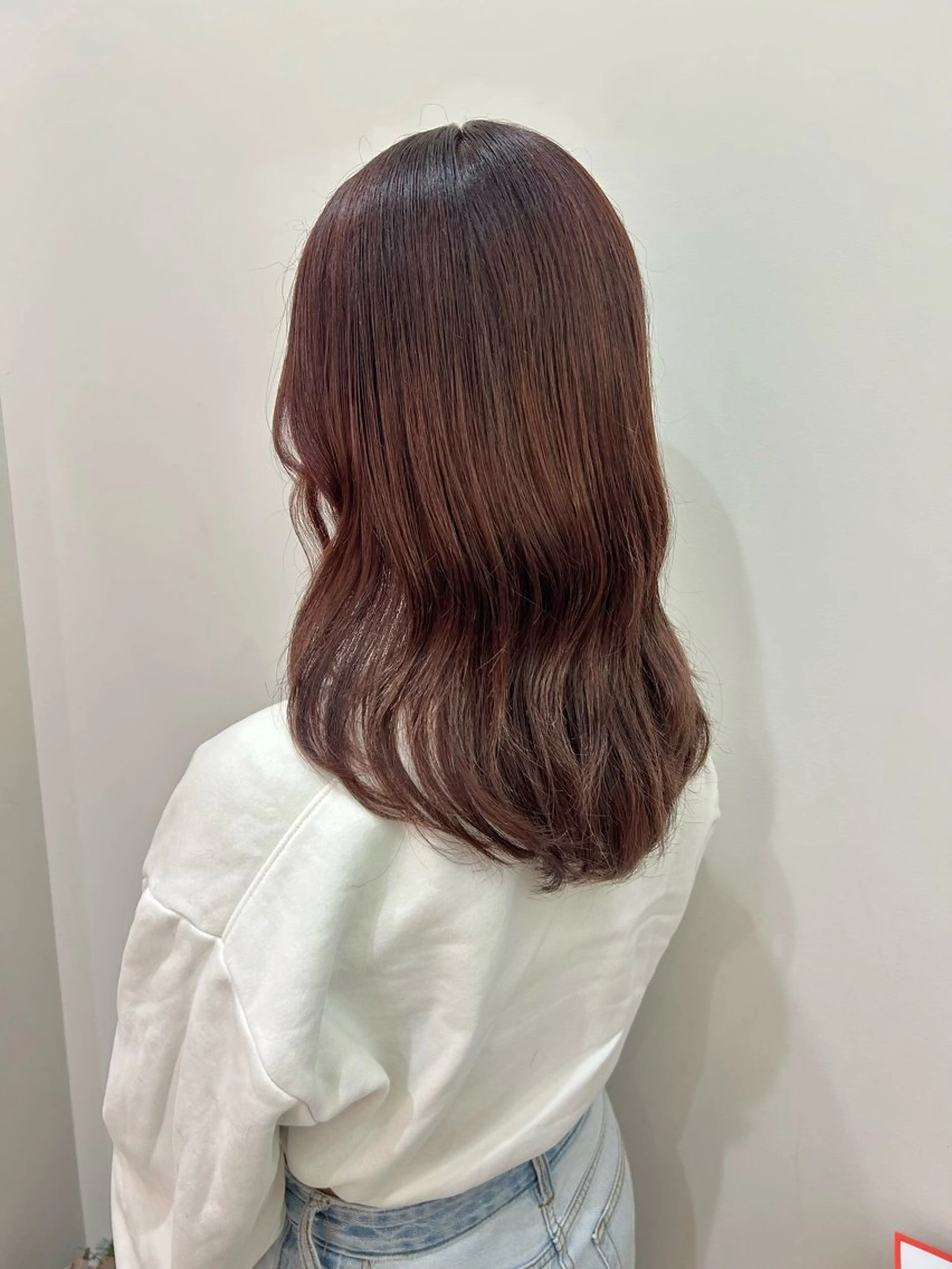 ミディアム カラー ラベンダーカラー ピンクカラー ピンクラベンダー カット ヘアカラー ボブレイヤー/ カラー診断/Amiのヘアスタイル