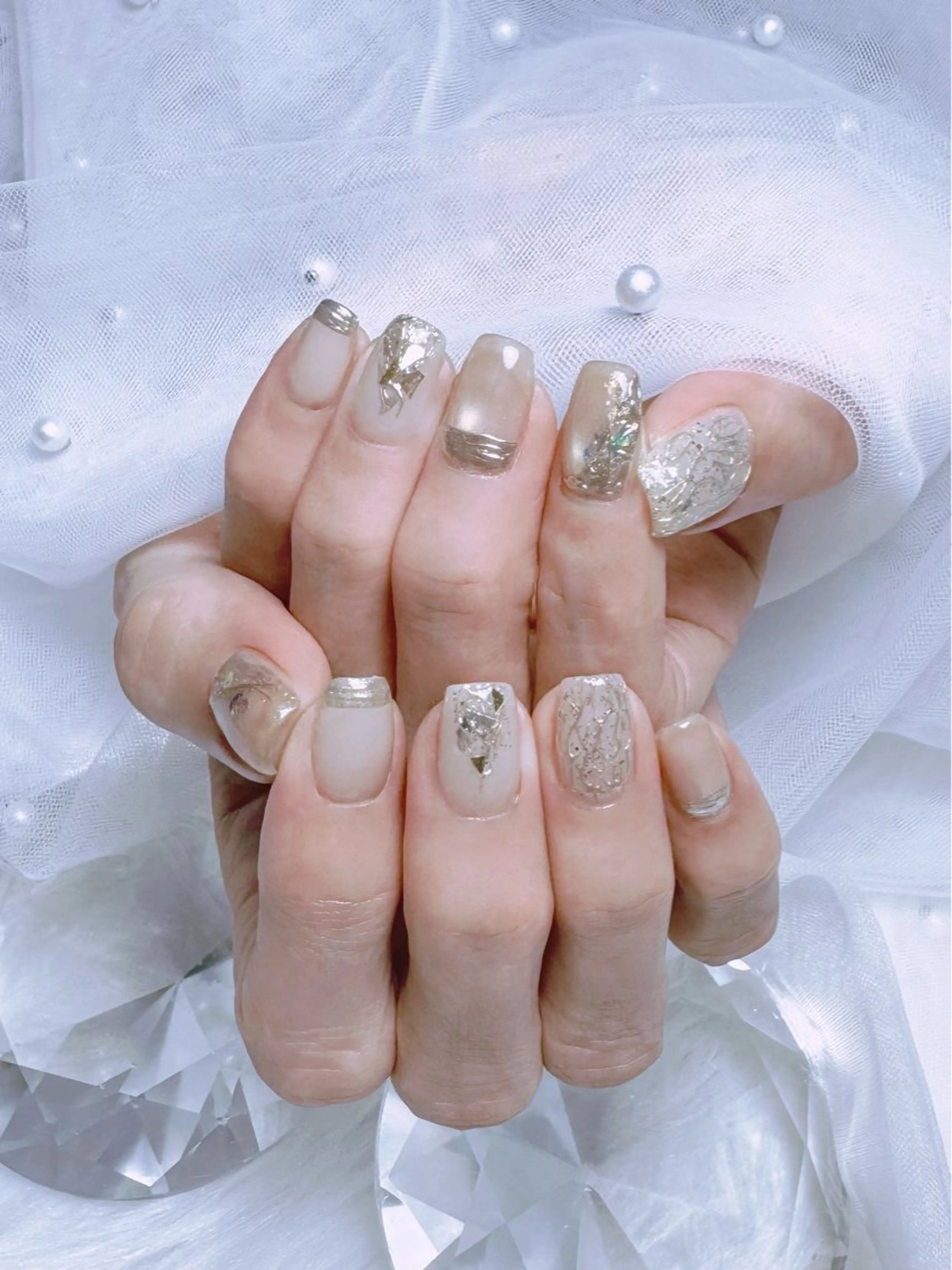 ネイル ハンドネイル BIJOU yuzuのネイルデザイン