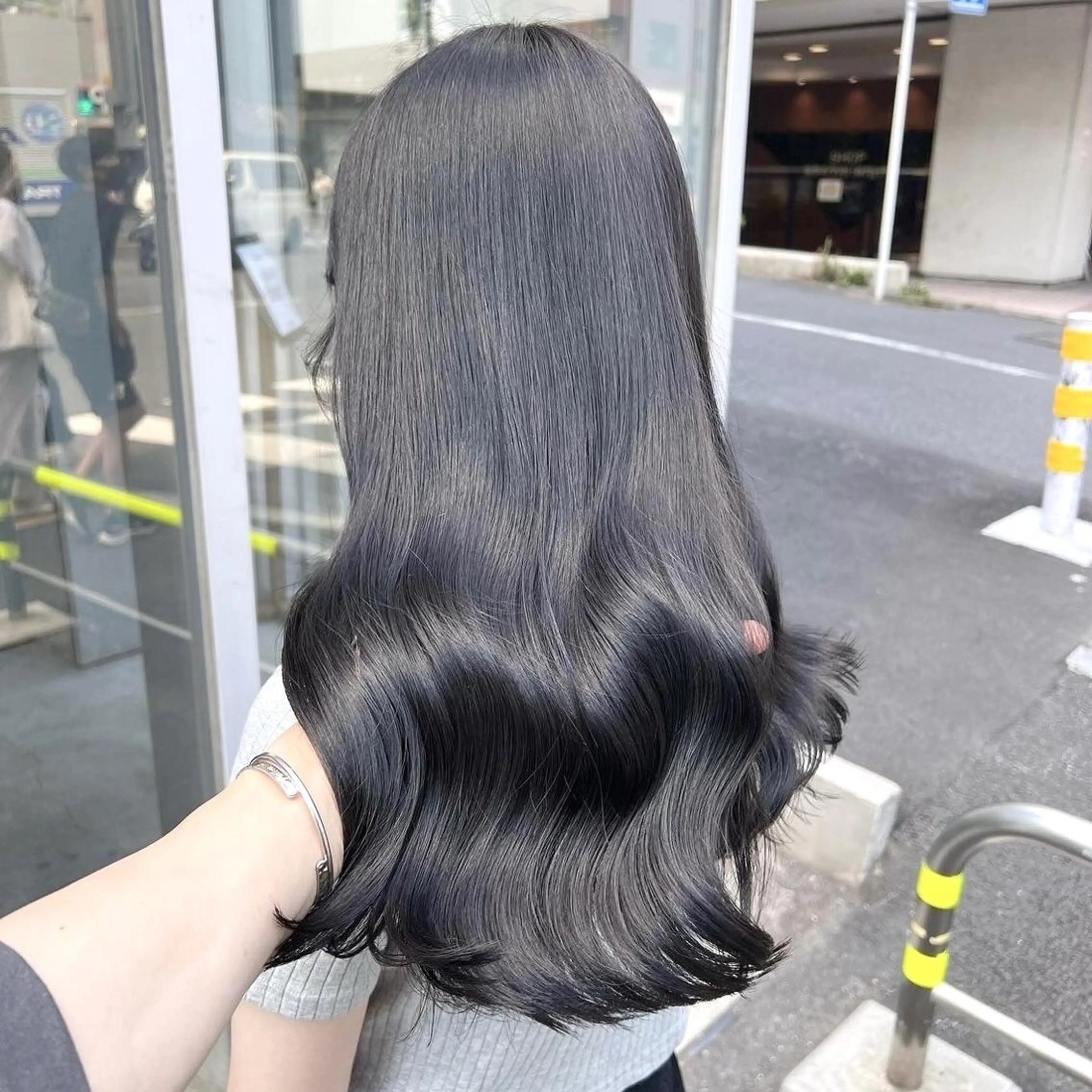 カラー カット ヘアカラー トリートメント 🤍大人っぽ韓国暗髪 🤍Asuka🤍のヘアスタイル
