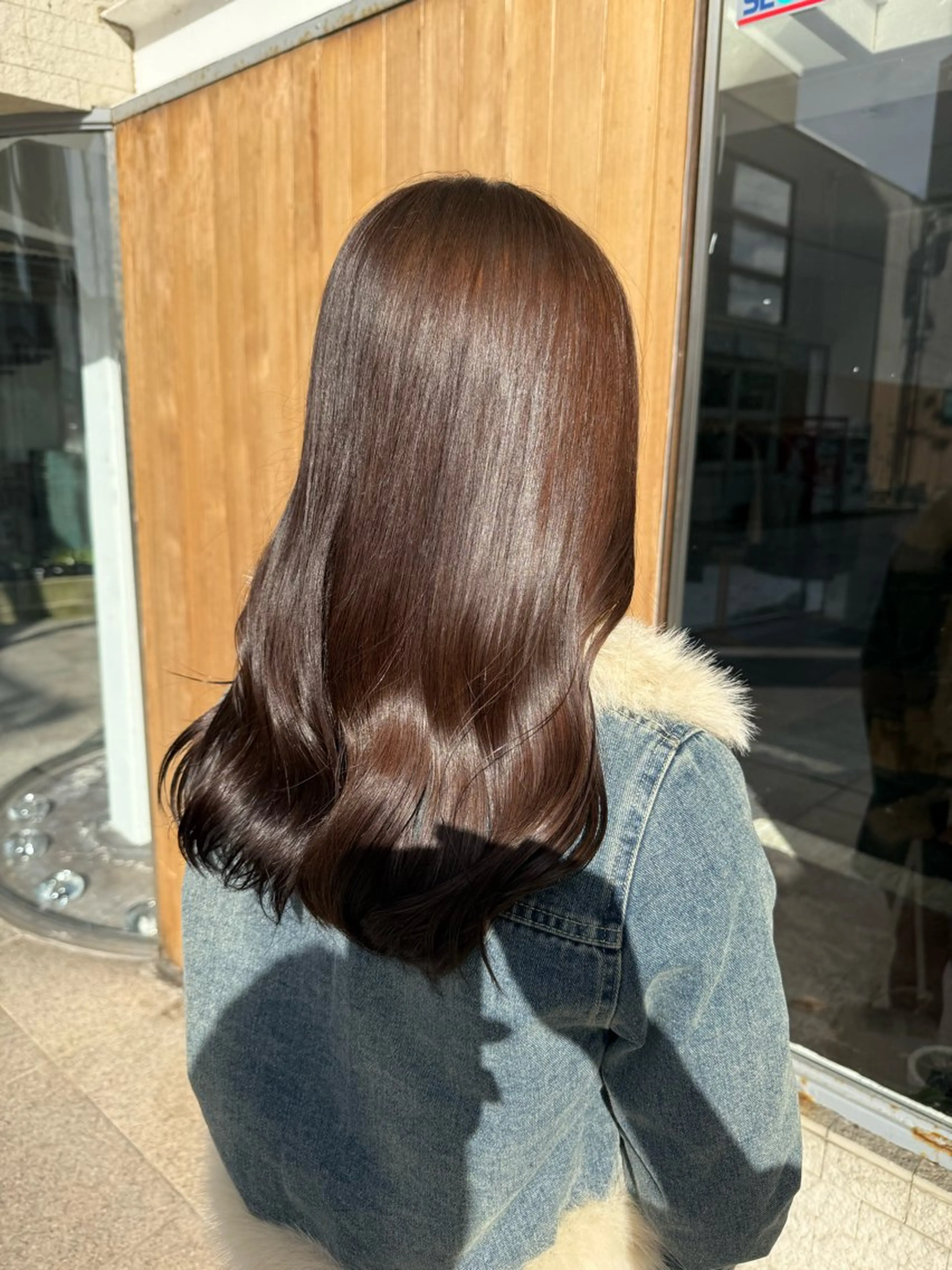 ロング カラー カット ヘアカラー 伶風/ボブ/ ハッシュカットのヘアスタイル