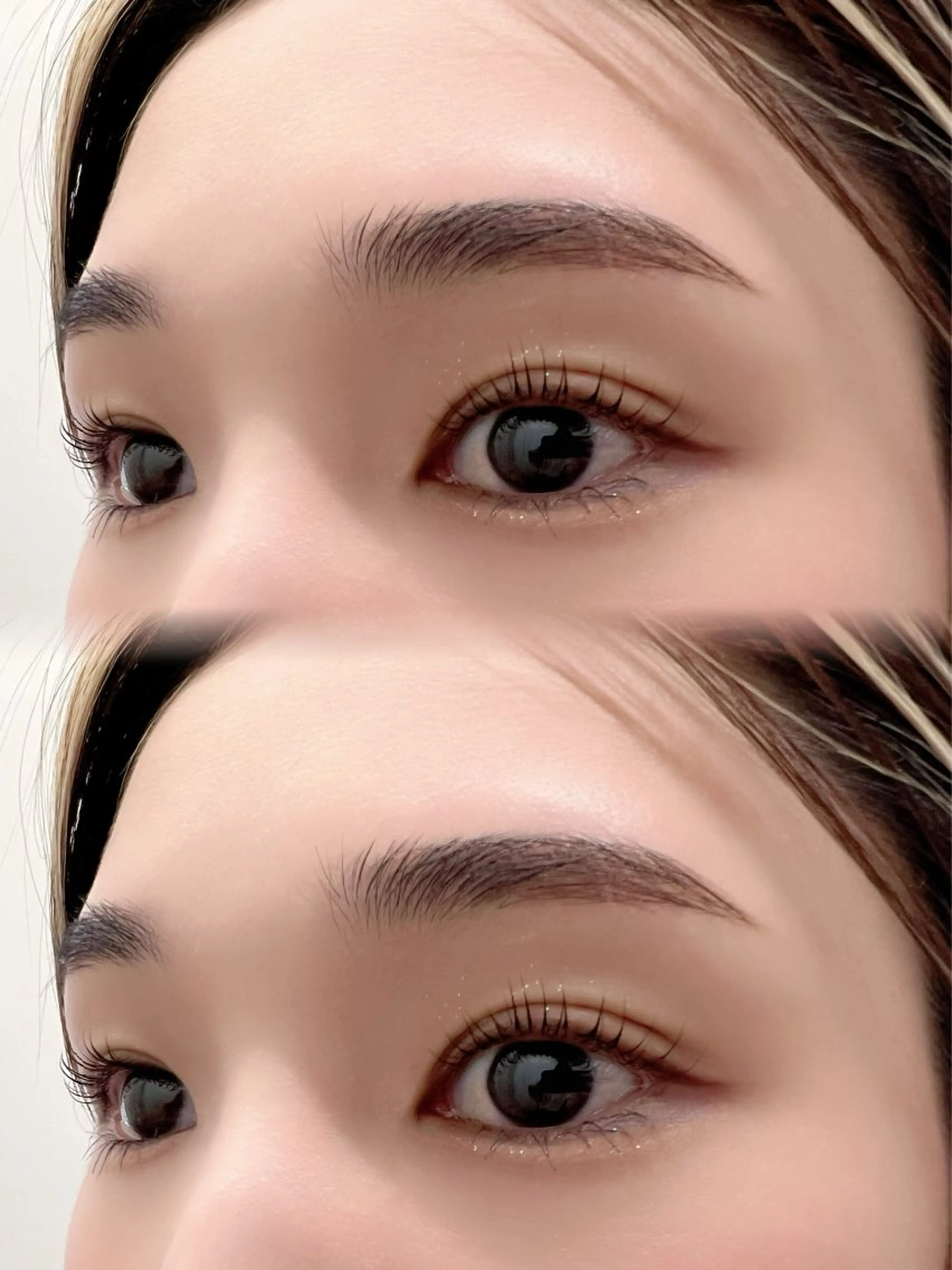 マツエク・マツパ 束感まつ毛 キュート 一重×まつ毛パーマ rukuku🌼Ui まつパ/眉毛Waxのマツエク・マツパデザイン