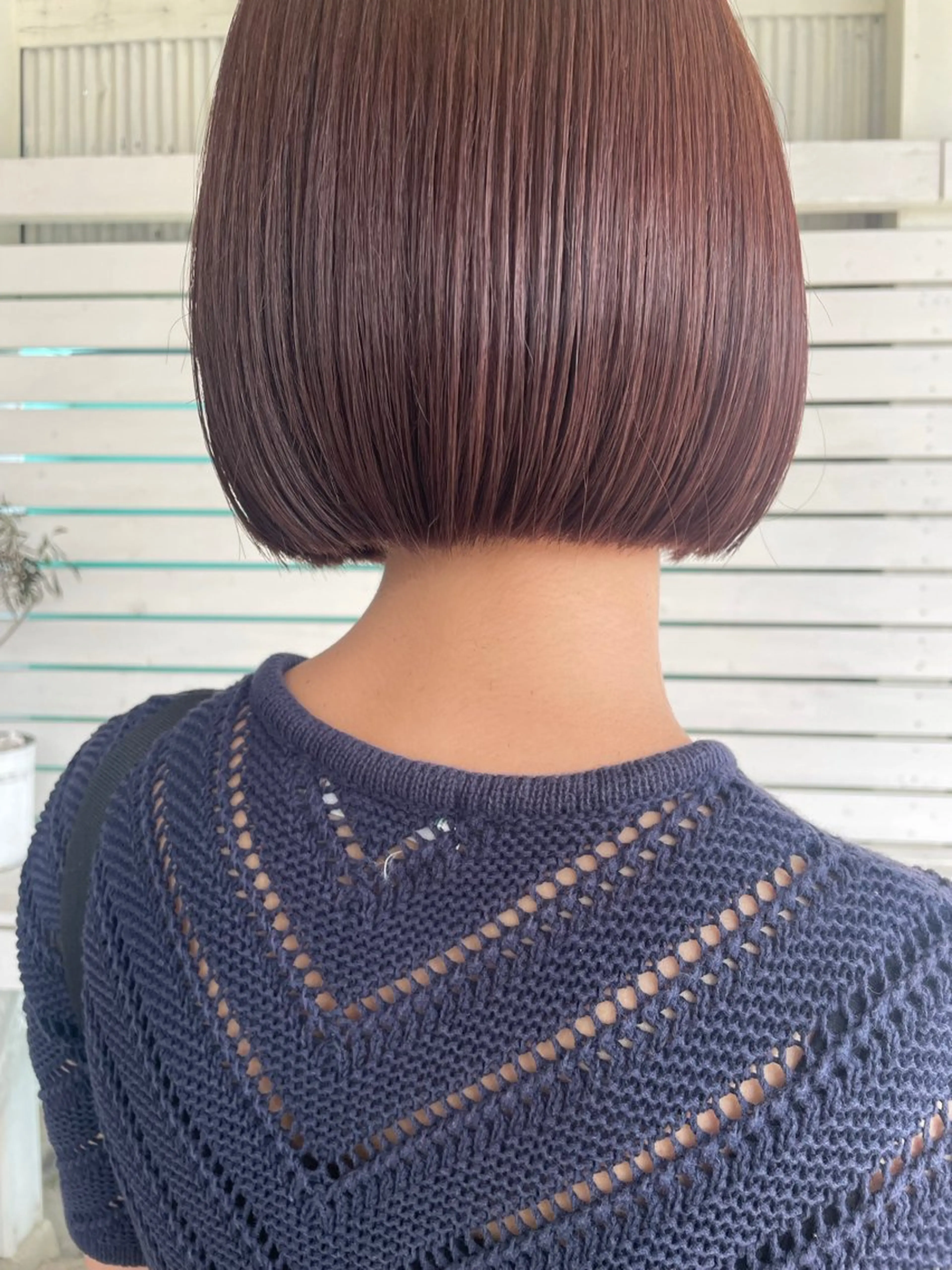 ショート ボブ カット ヘアカラー こいけ みきののヘアスタイル
