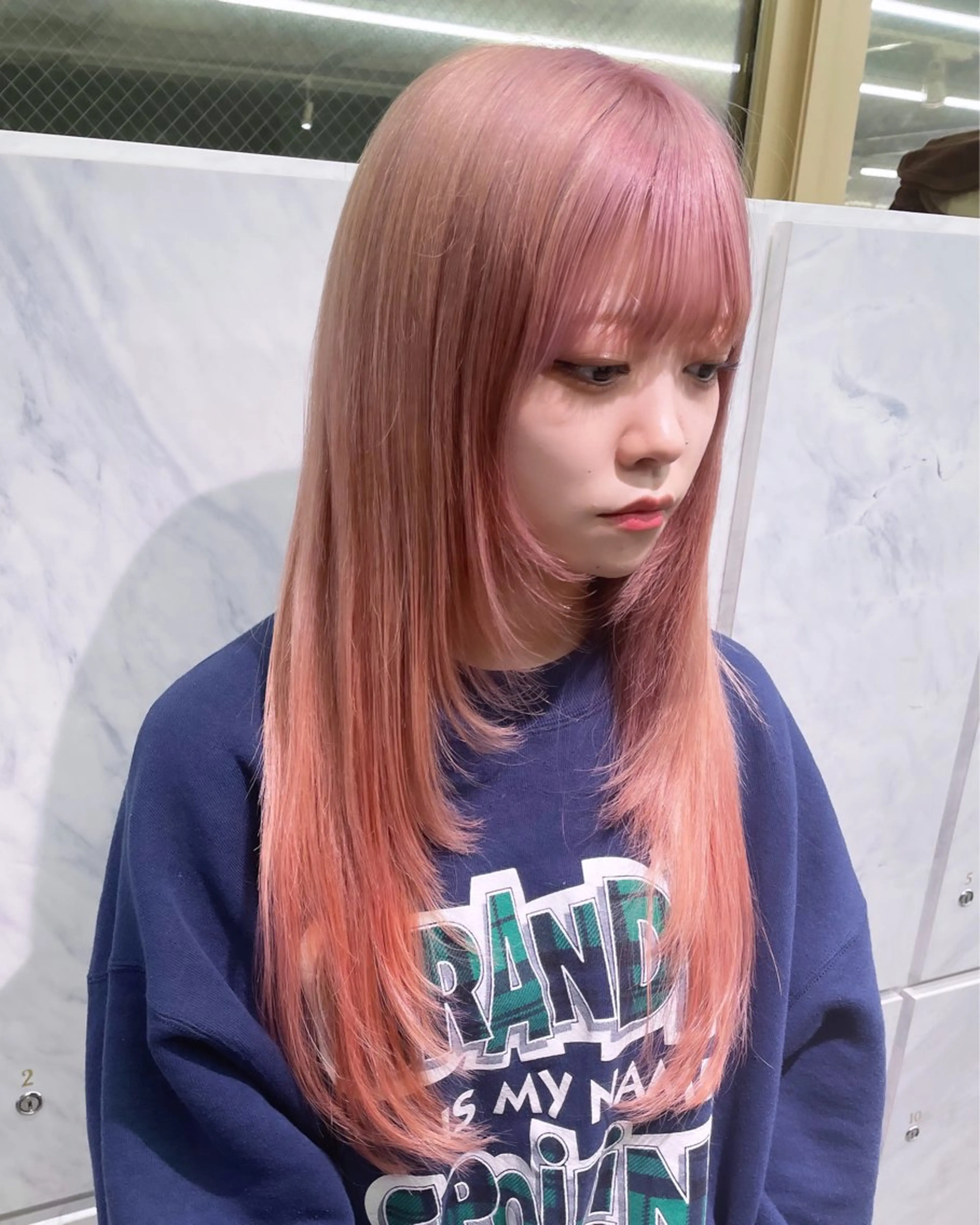 ロング カラー ヘアアレンジ プルエクステ ロングレイヤー エクステ レイヤーカット ロング エクステ 🎀プルエクステ みまひかる🎀のヘアスタイル