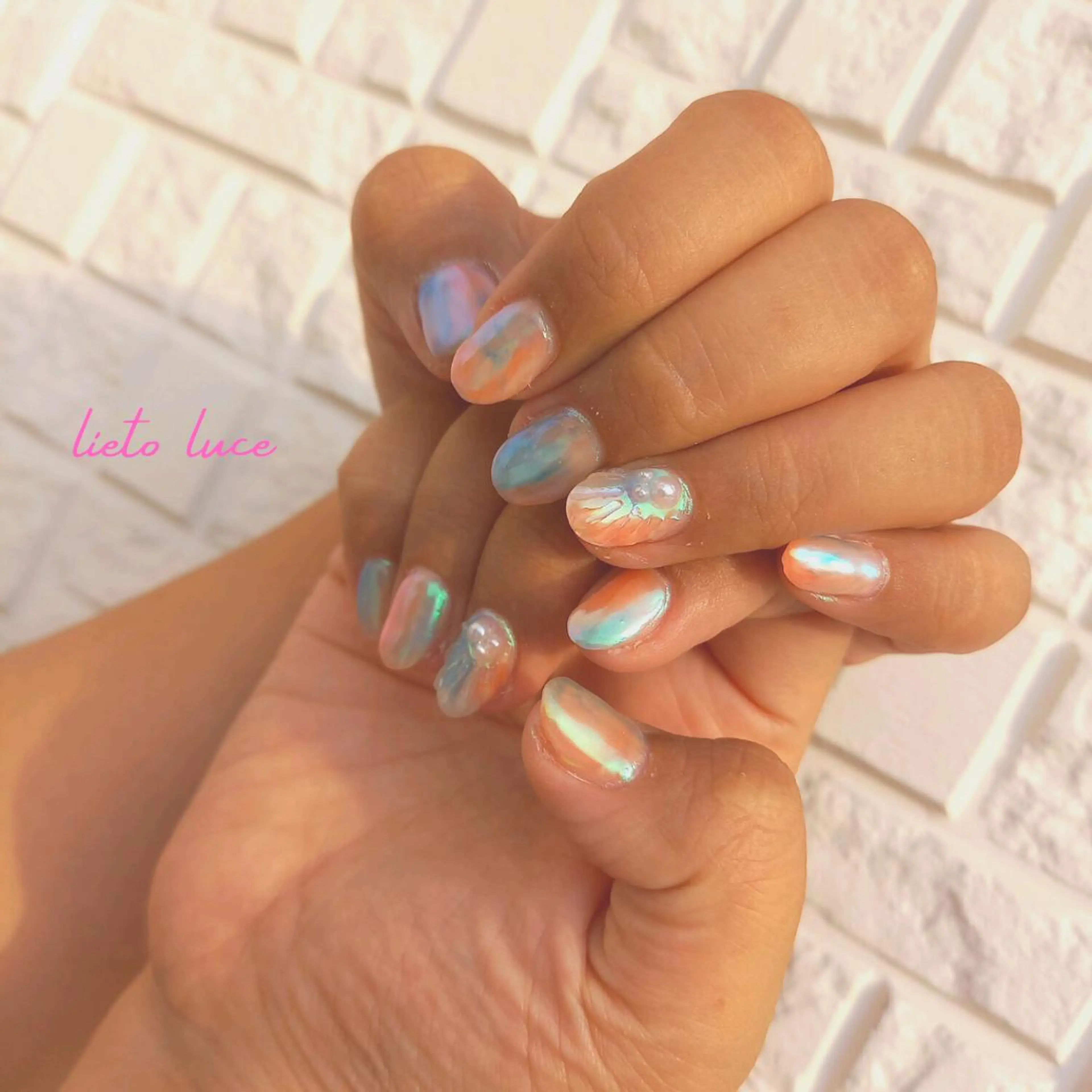 ネイル アートネイル ハンドネイル lieto luce Yukaのネイルデザイン