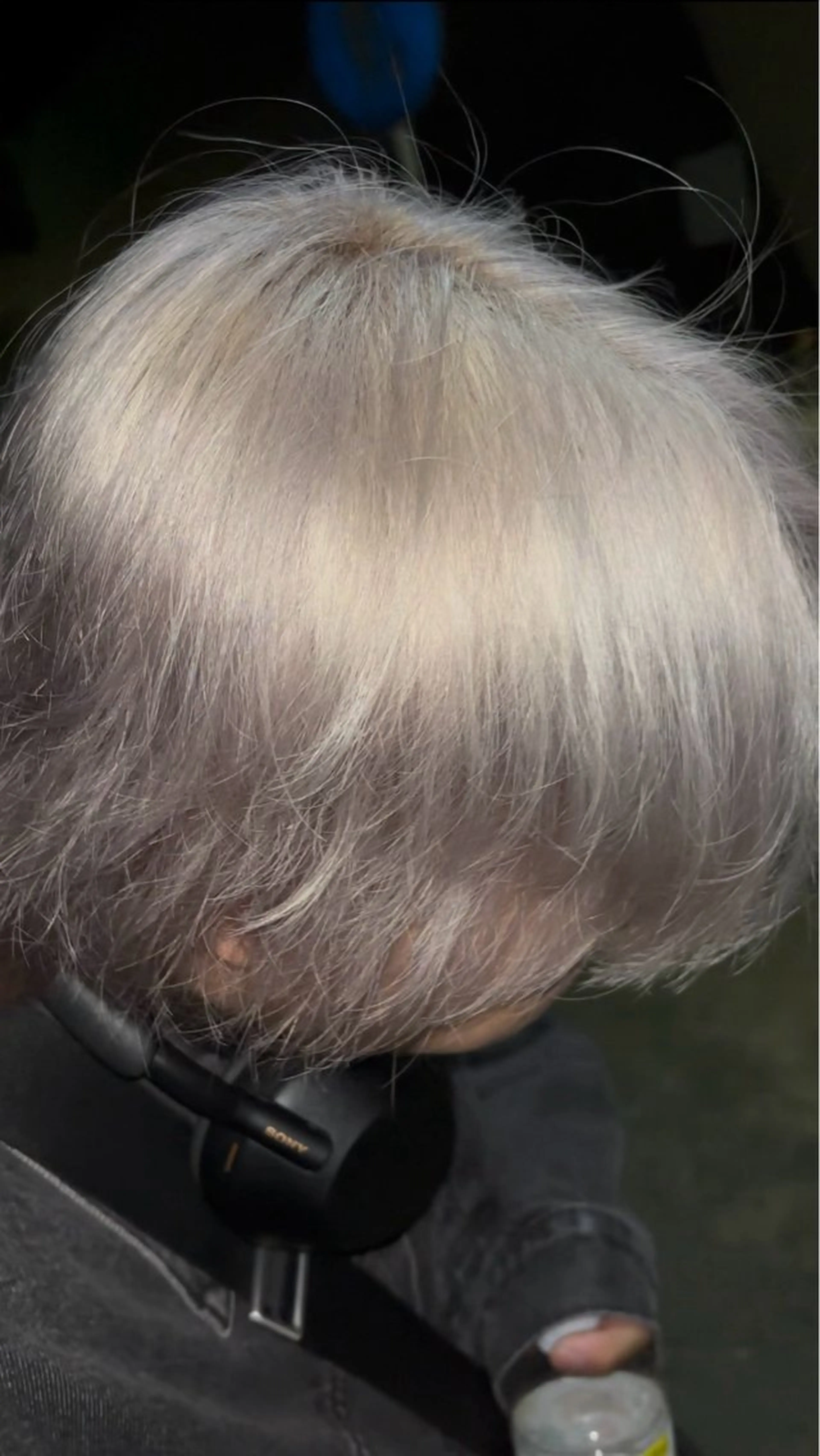 カラー メンズ メンズハイトーン メンズ韓国風 透明感カラー ハイトーンカラー ヘアカラー トリートメント 艶髪/透明感カラー /韓国ヘア/きょんのヘアスタイル