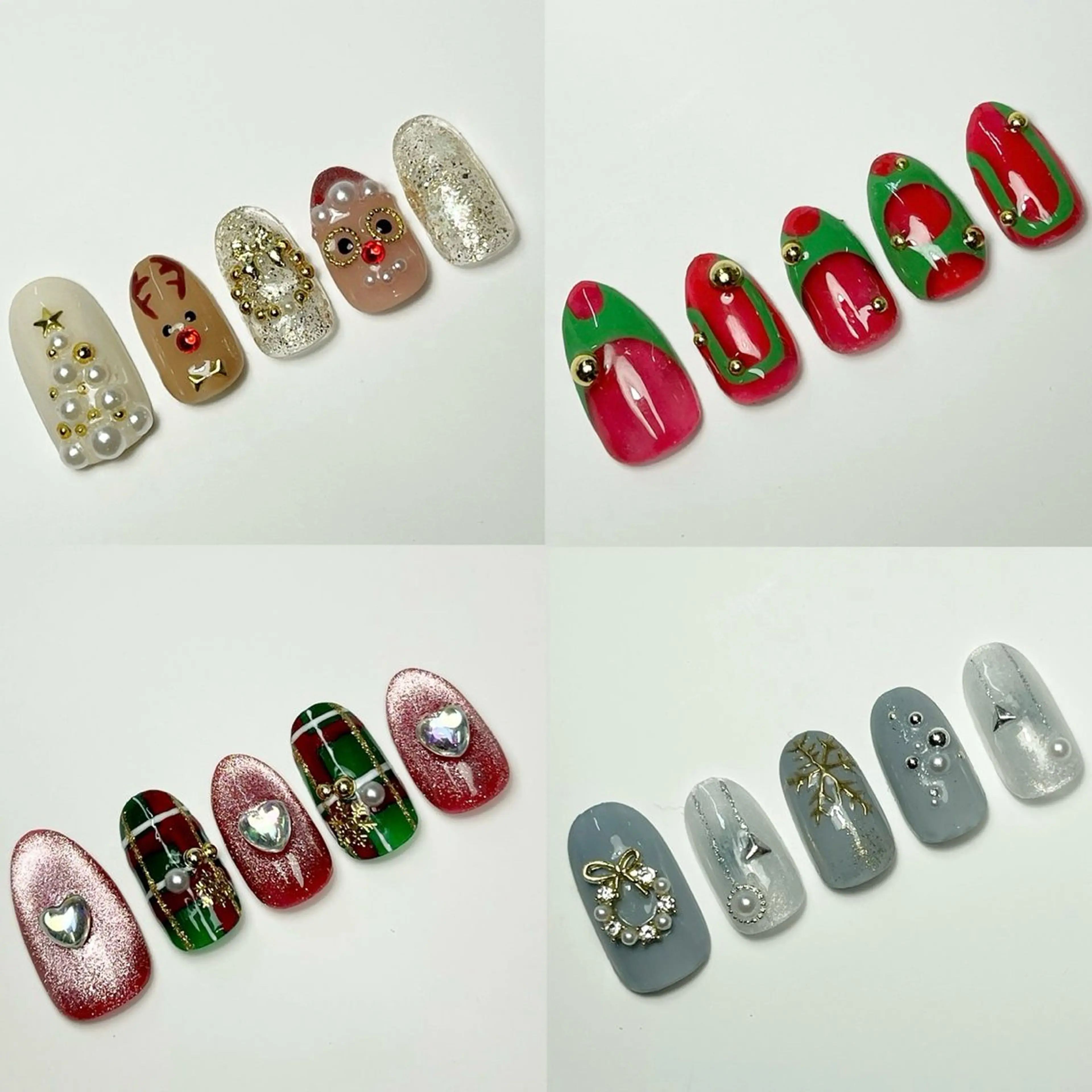 ネイル 冬ネイル クリスマス m. akiのネイルデザイン