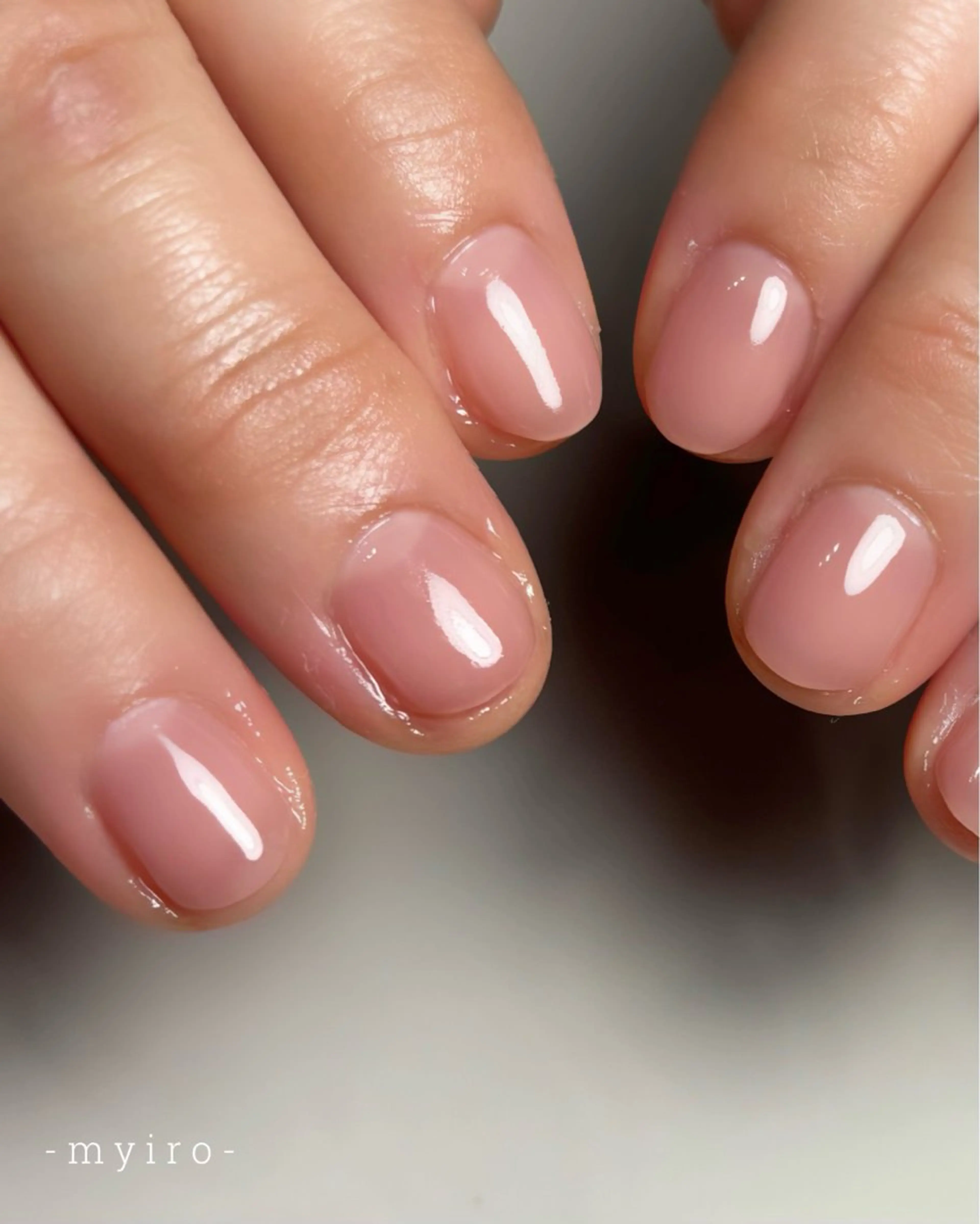 ネイル ピンク 春ネイル ハンドネイル myiro【マイロ】 林のネイルデザイン