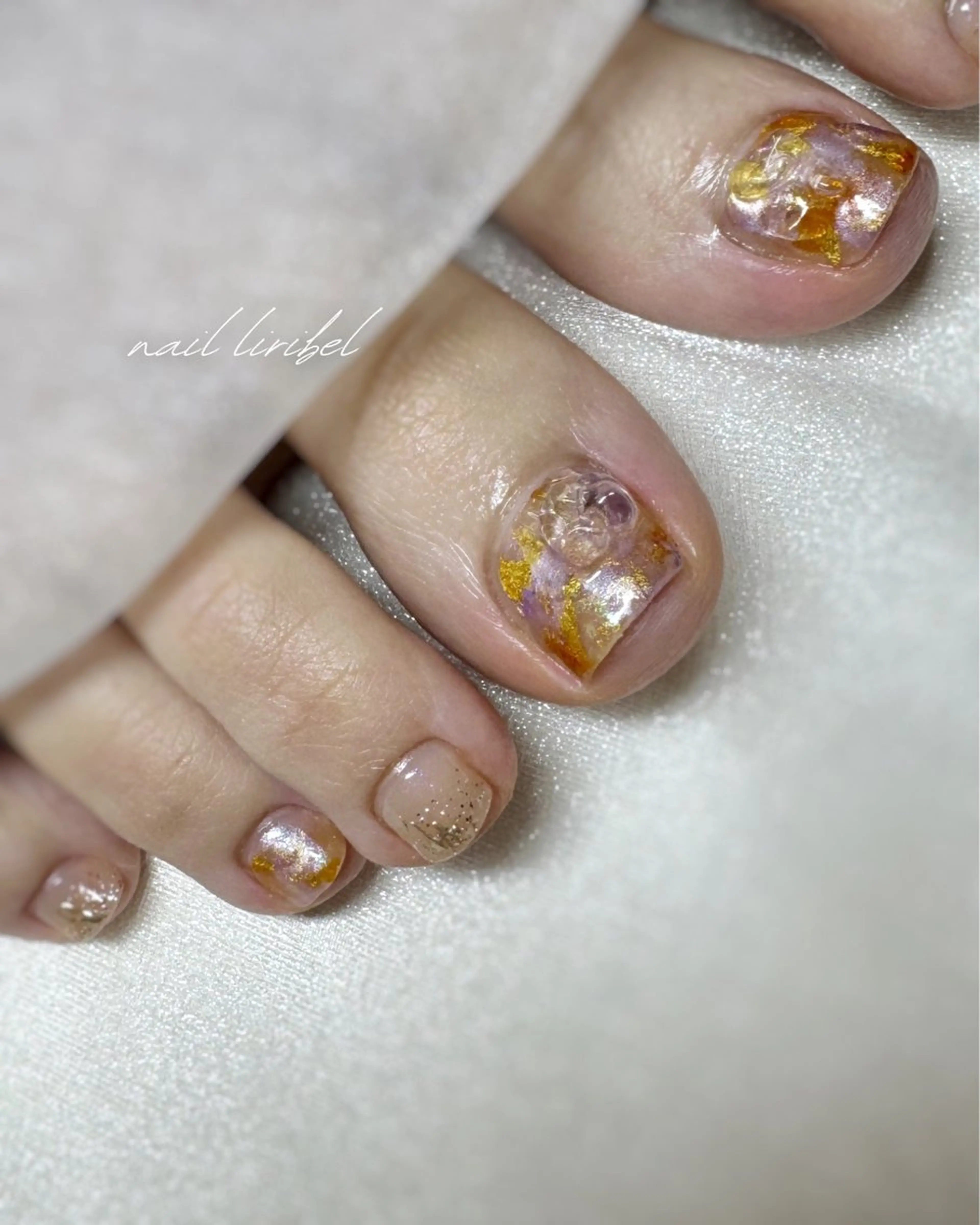 ネイル フットネイル Nail Liribelのネイルデザイン