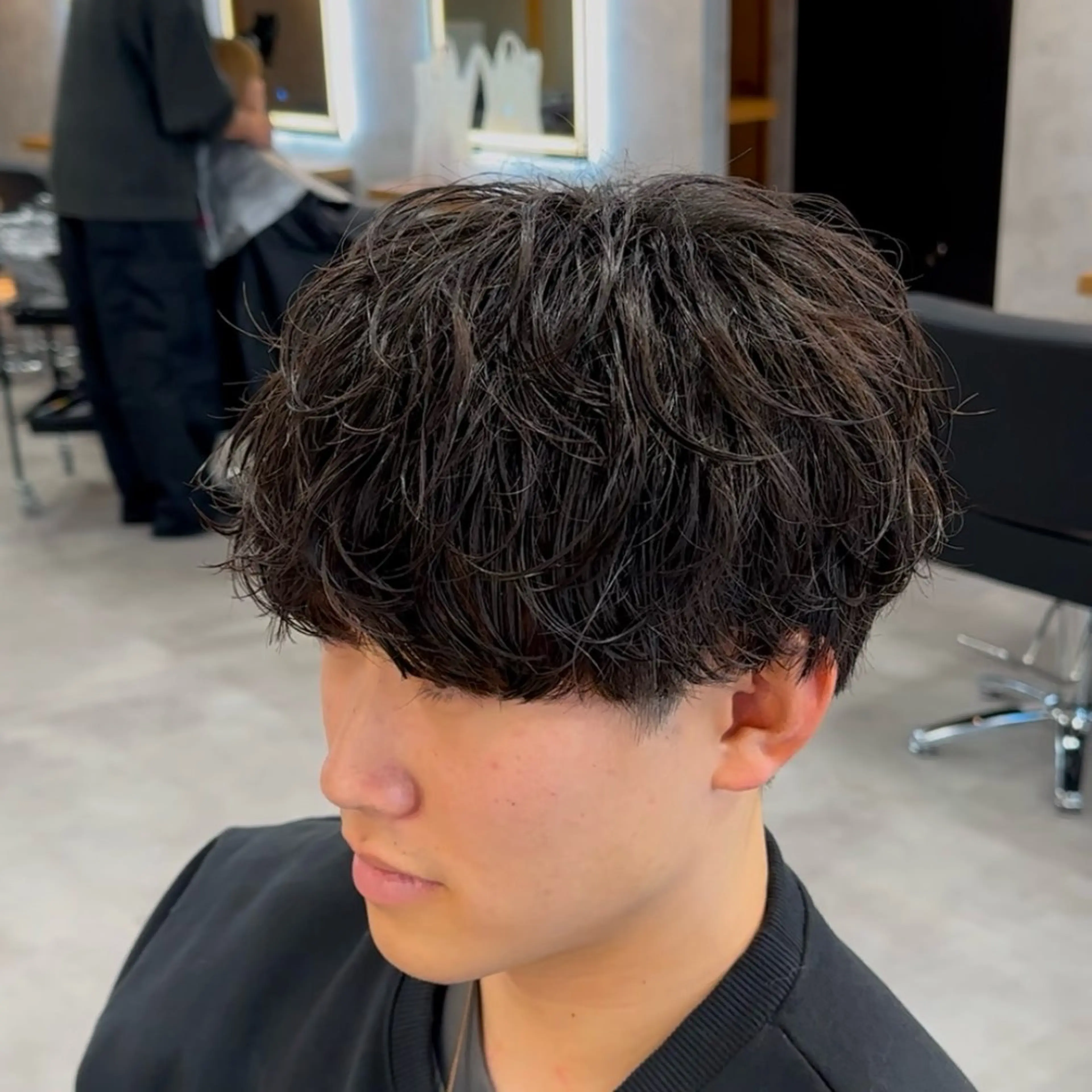 パーマ メンズ メンズパーマ カット パーマ 【札幌メンズ特化】 つばさ🔥のヘアスタイル