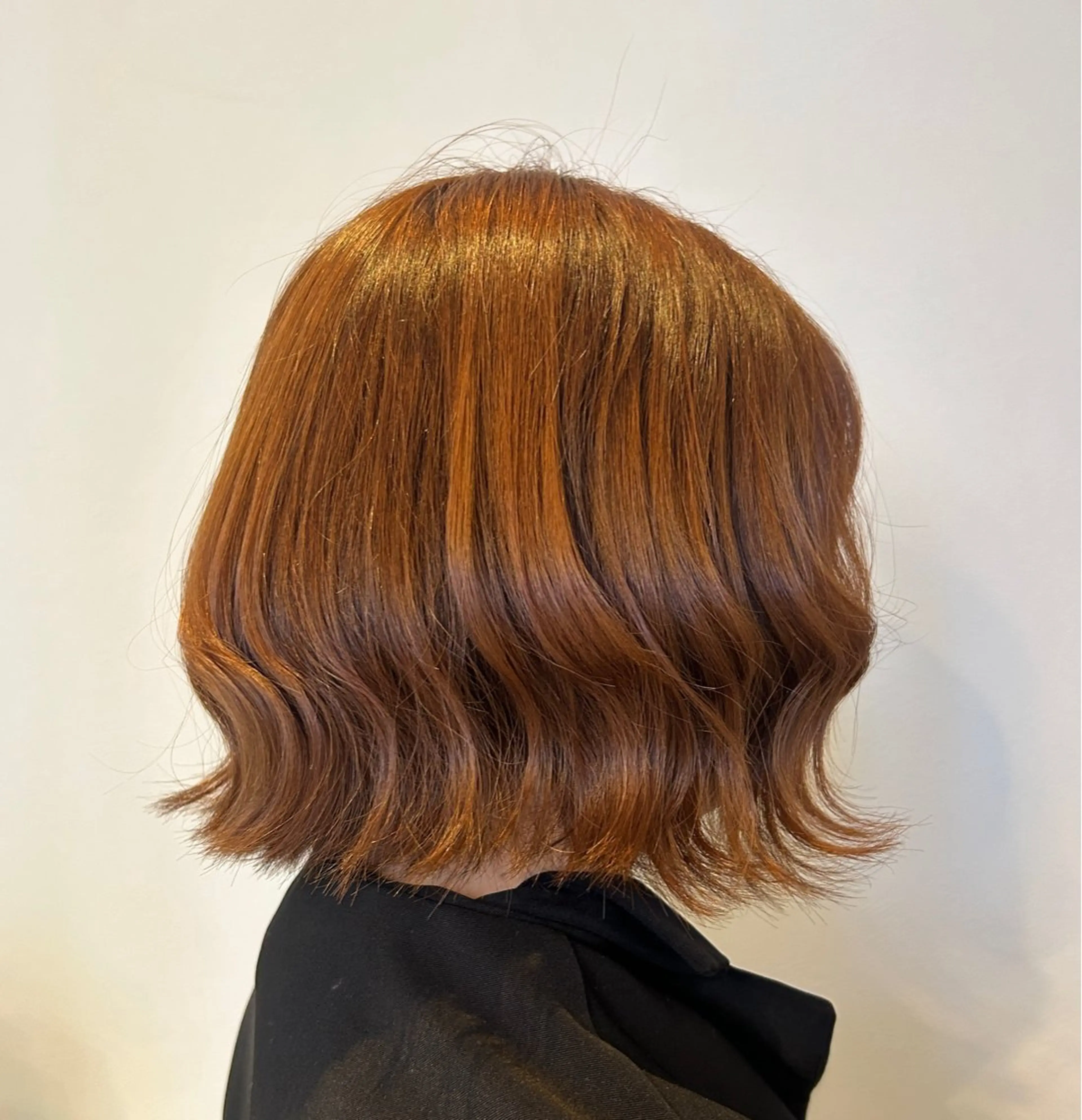 カラー ブラウンカラー オレンジ オレンジブラウン White stone 今村光希のヘアスタイル