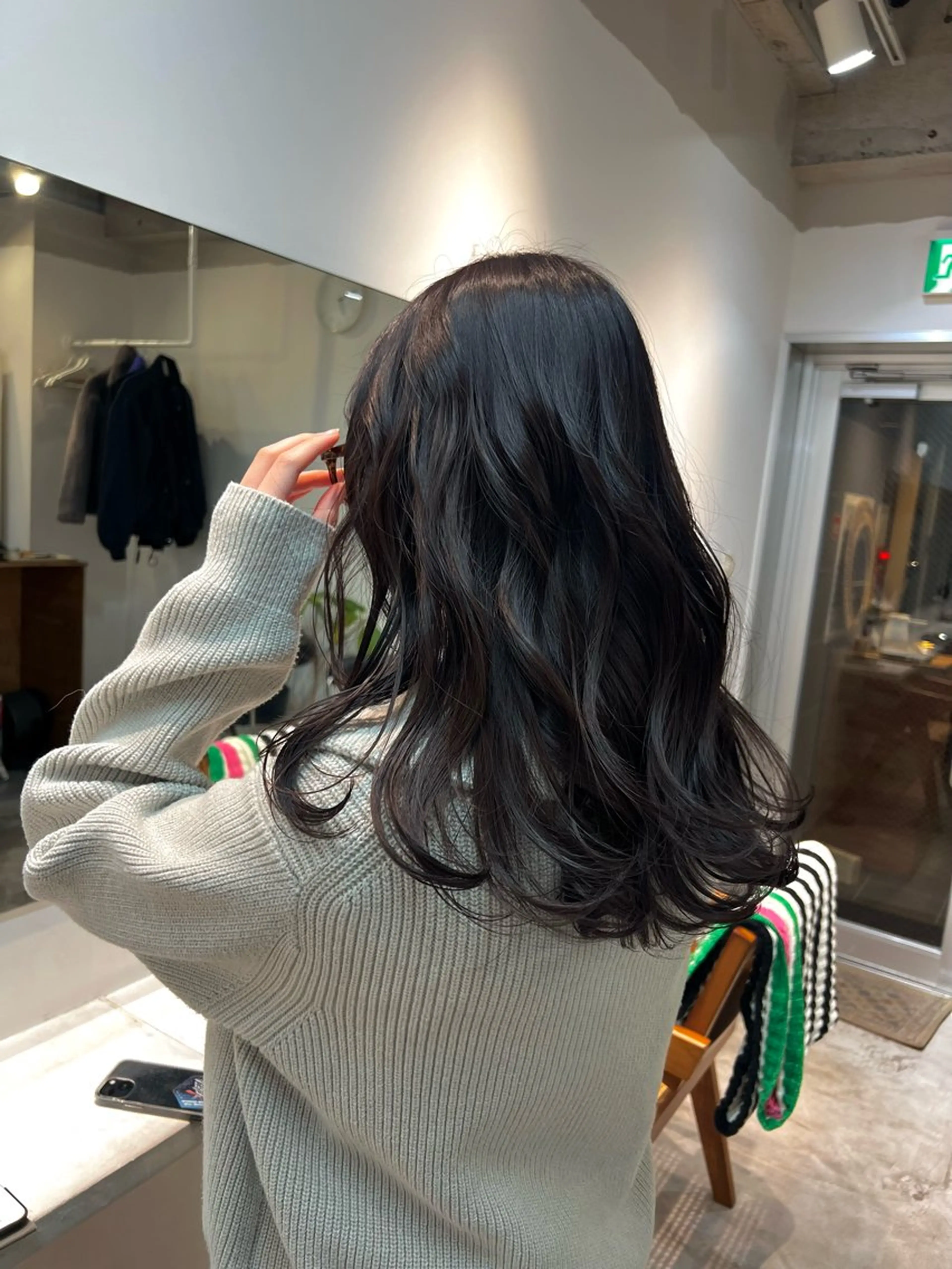 ロング カラー カシス fit /HONOKAのヘアスタイル