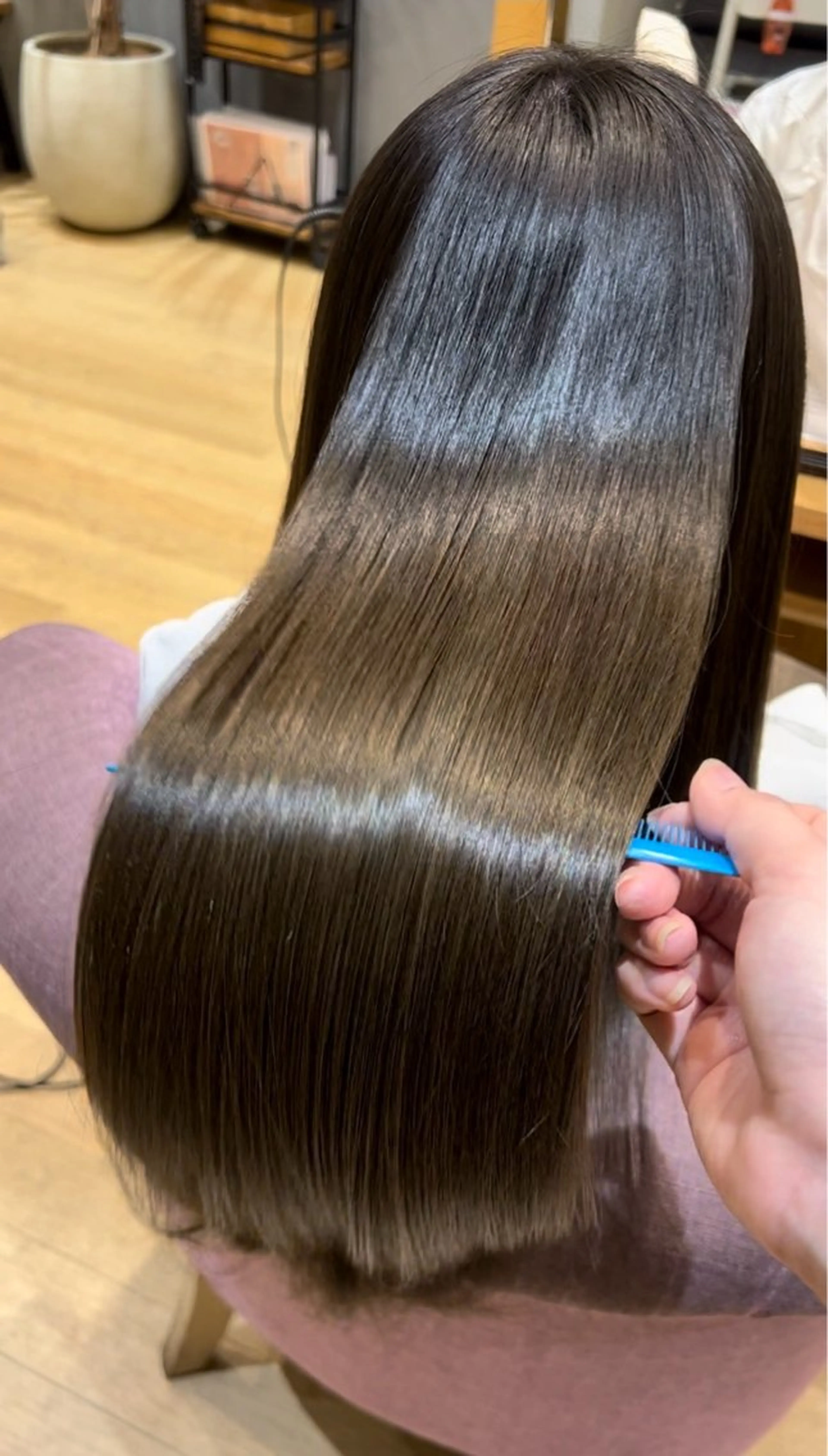 セミロング パーマ トリートメント ストレートパーマ 縮毛矯正 碓氷和叶 ✨パーマ•美髪矯正✨のヘアスタイル