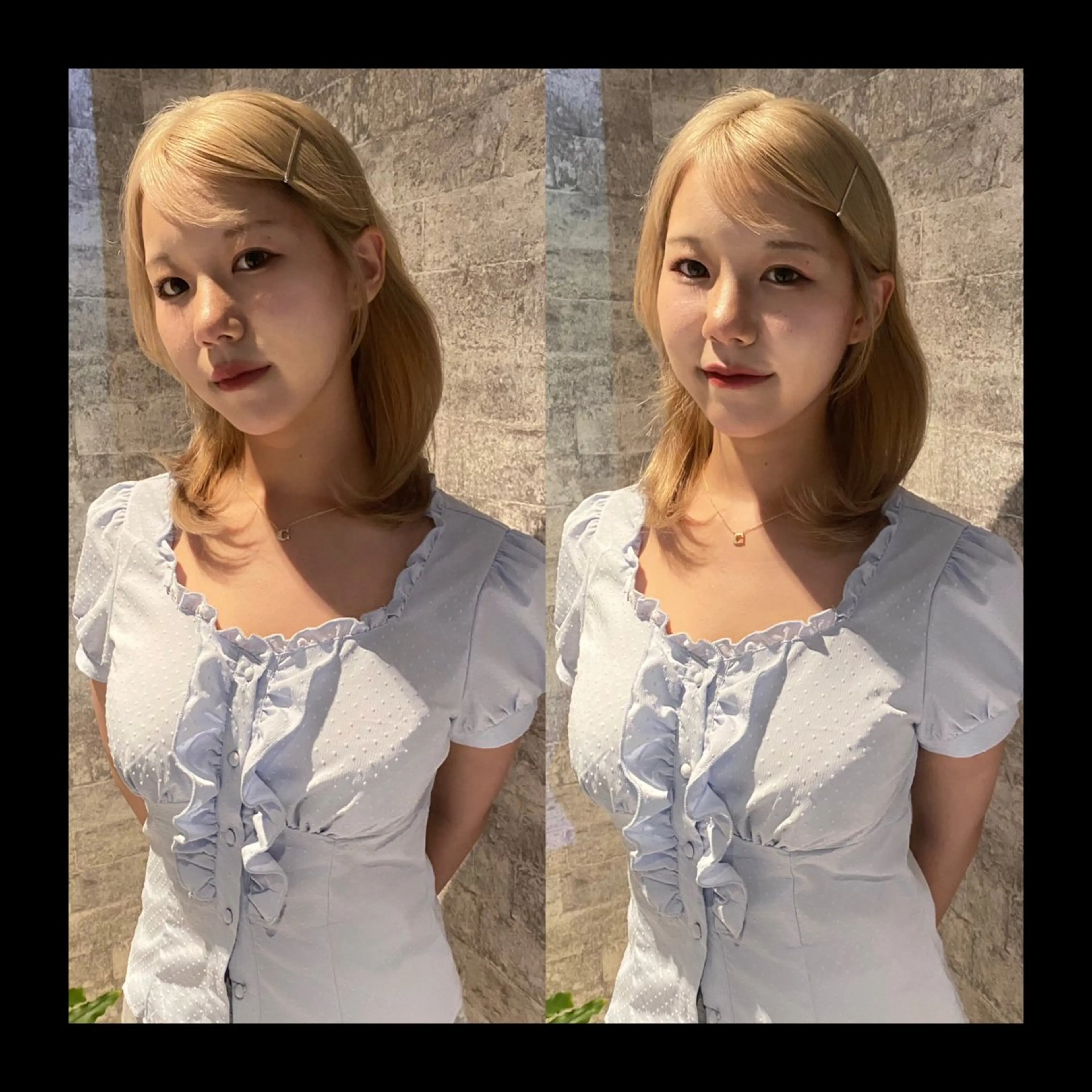 ミディアム カラー カット ヘアカラー トリートメント mai / linoah˚✧のヘアスタイル