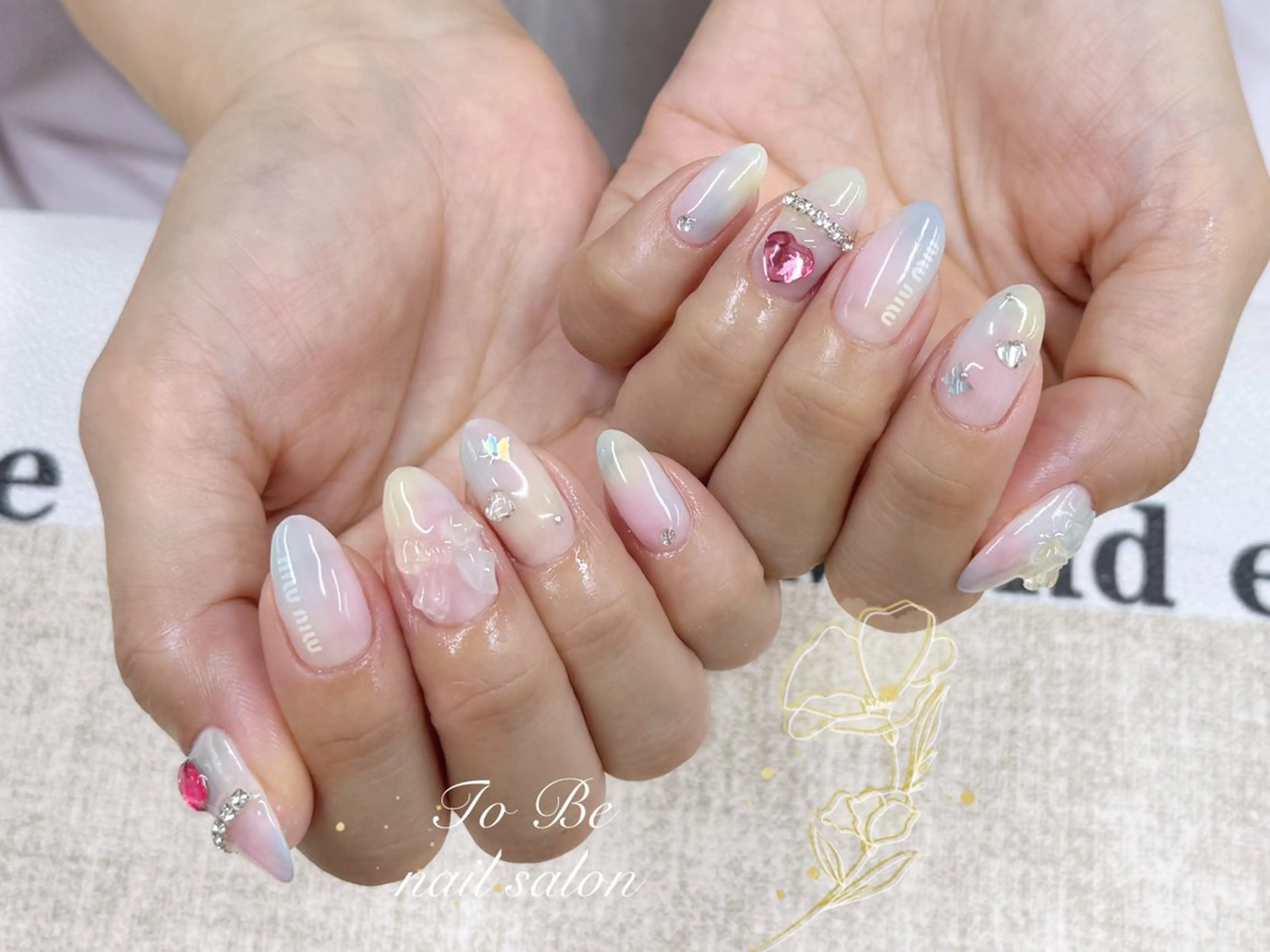 ネイル ハンドネイル Nail Salon To Be珈月のネイルデザイン