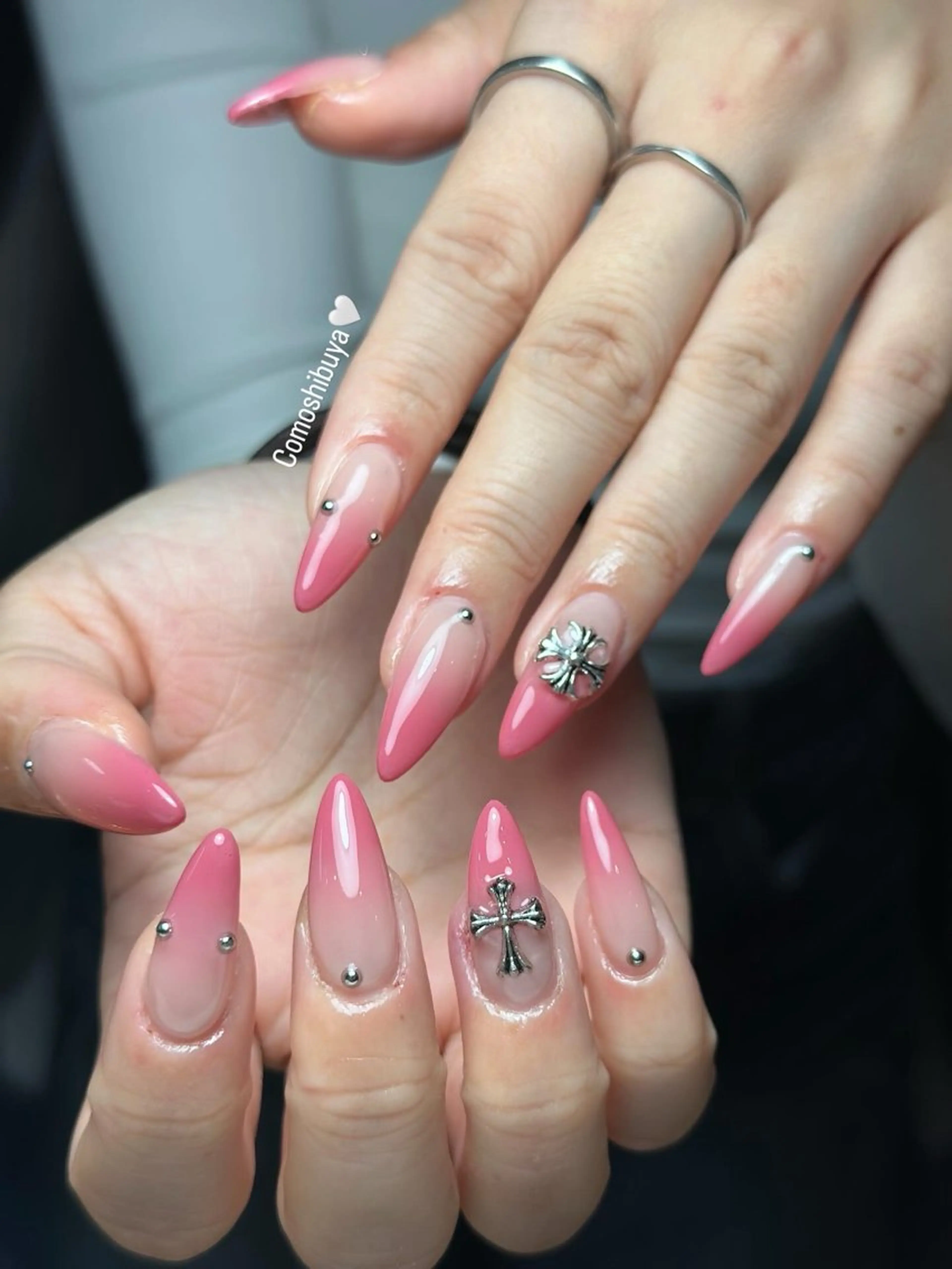 ネイル 韓国ネイル シンプルネイル ワンホンネイル ハンドネイル CoMo Nailのネイルデザイン