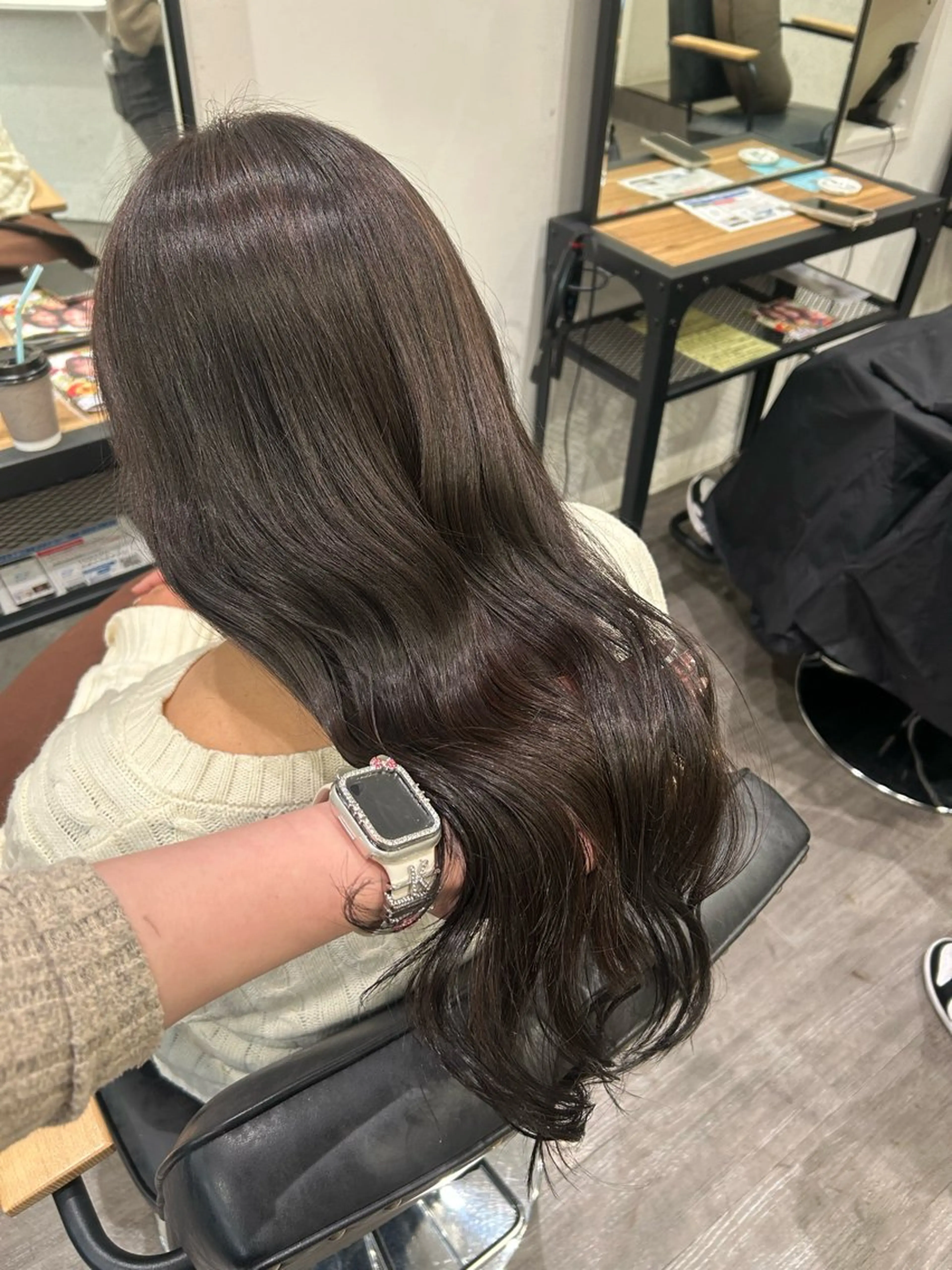 ロング カラー ヘアアレンジ 透明感カラー cocotte 💟草間紫音💟のヘアスタイル