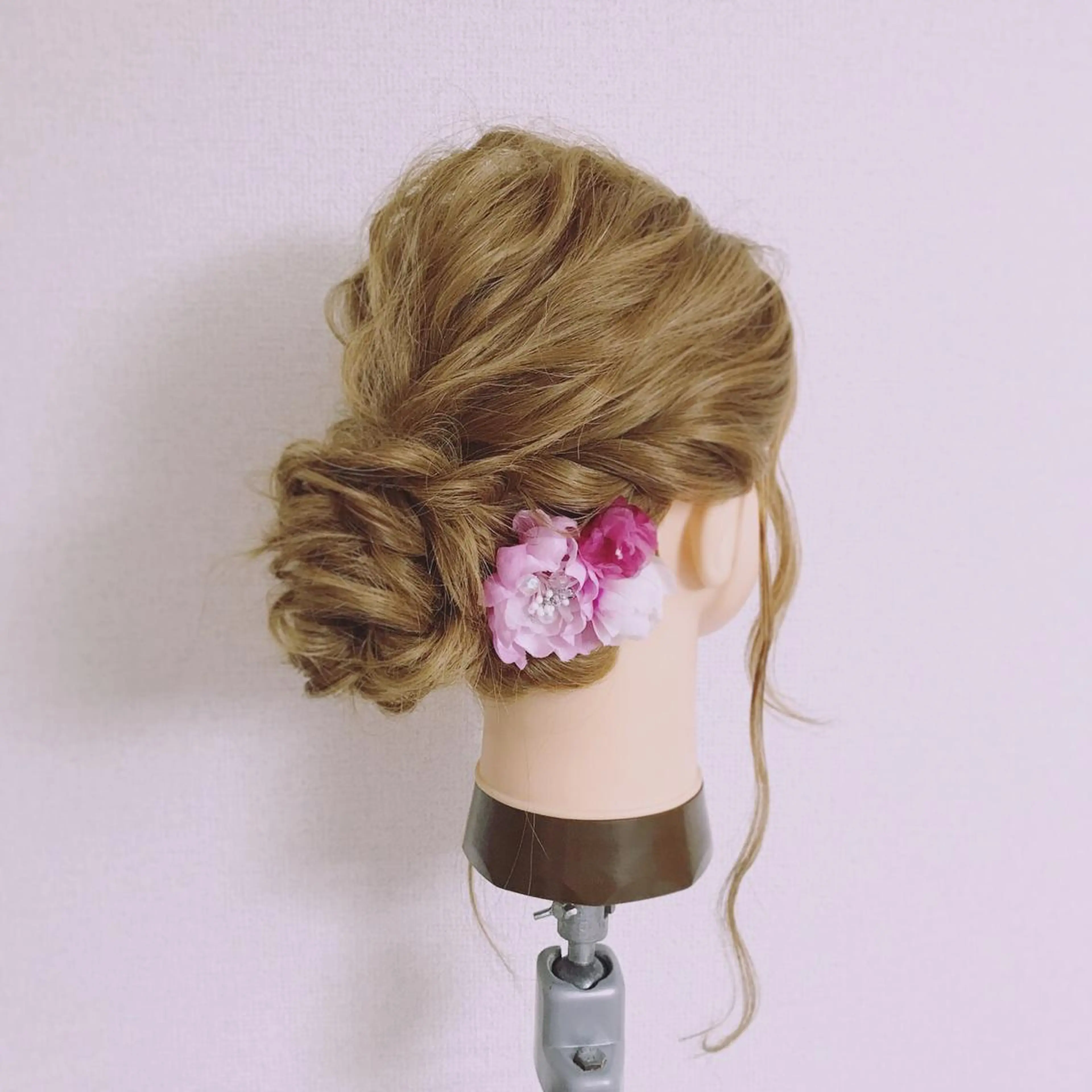 セミロング ヘアアレンジ 浴衣 Satsuki ✂︎♡のヘアスタイル