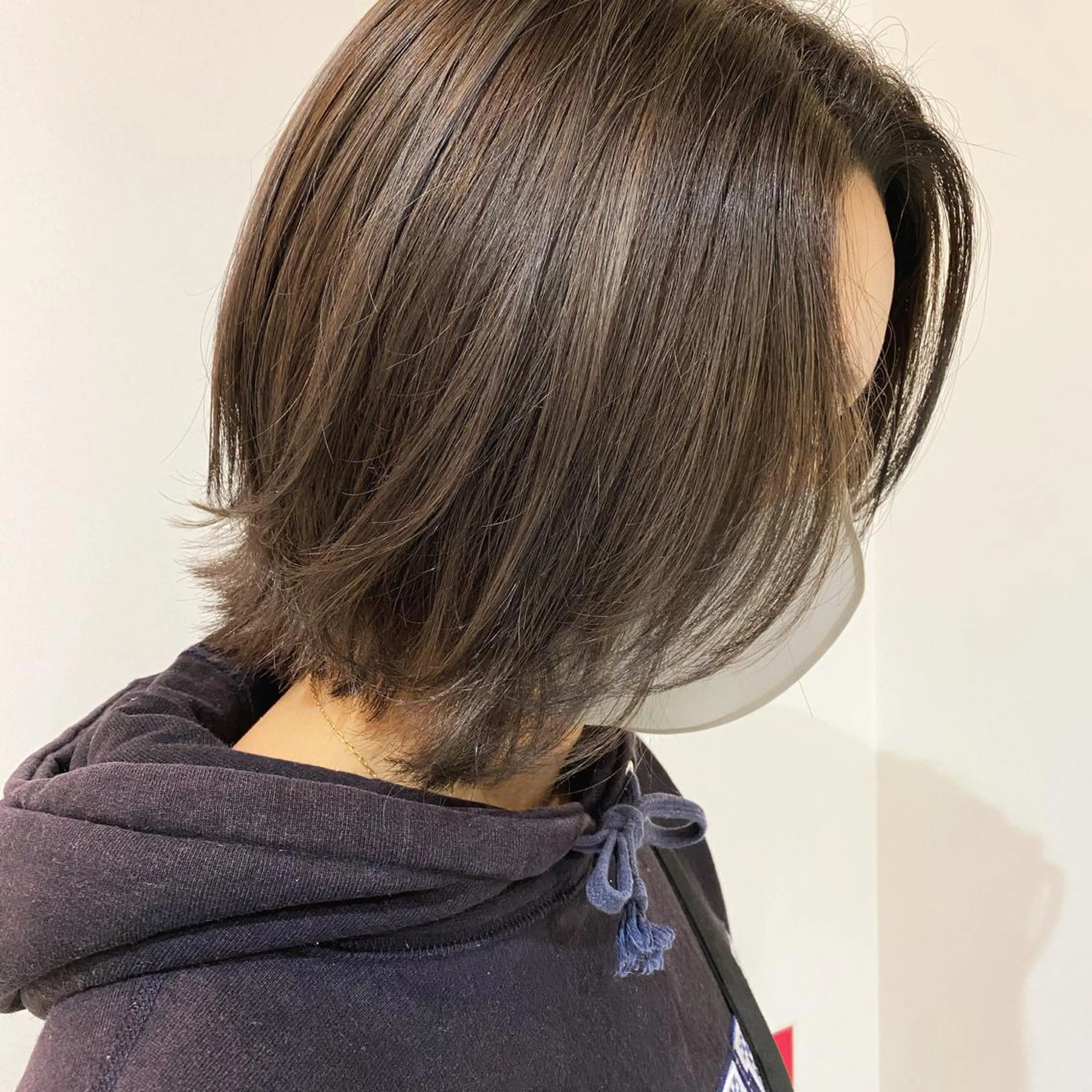 ショート カラー グレージュ ボブ/salut町田 🧡kanaのヘアスタイル