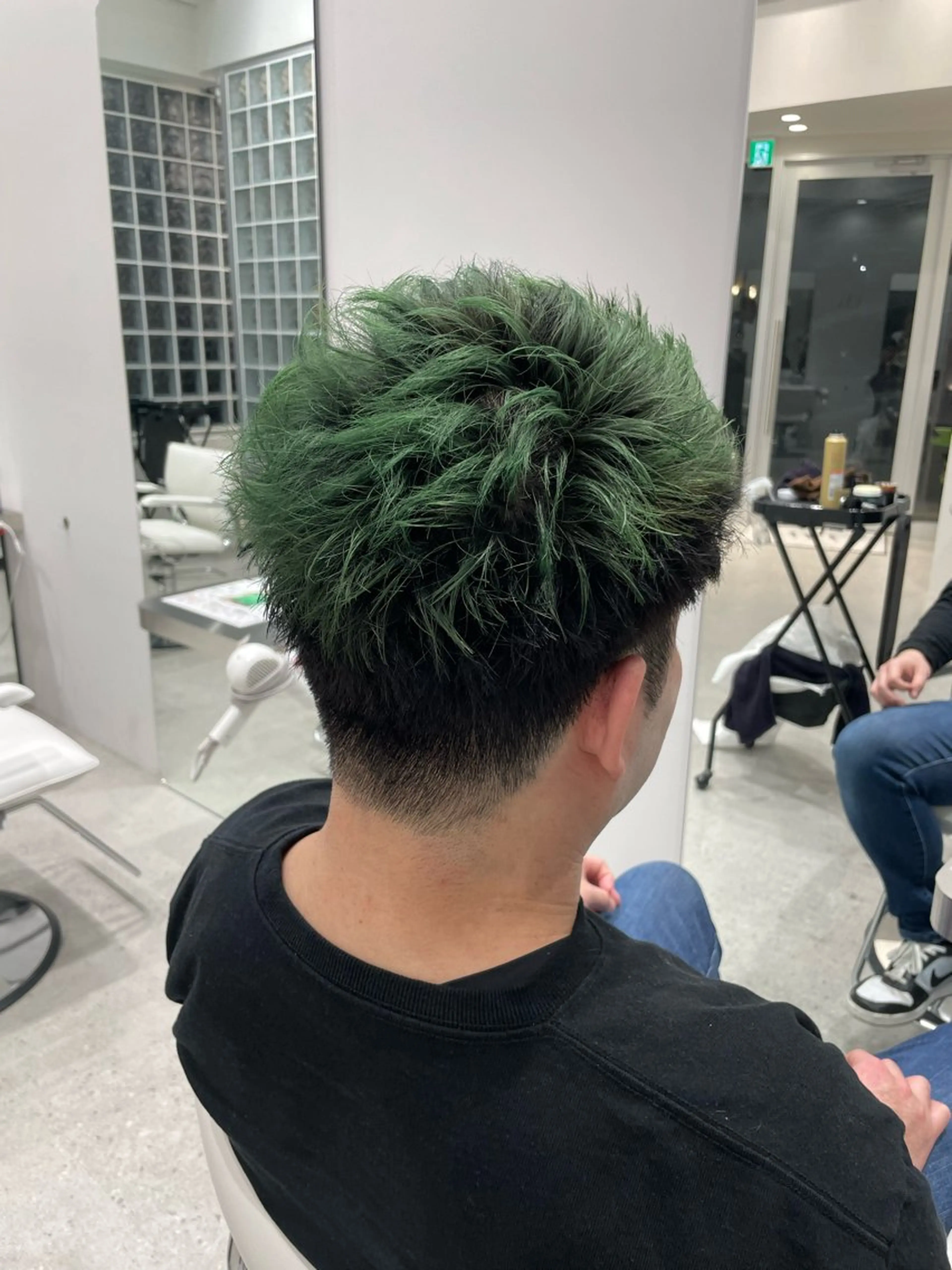 カラー メンズ 無料ショートモデル 募集中❗️秋山ひらいのヘアスタイル