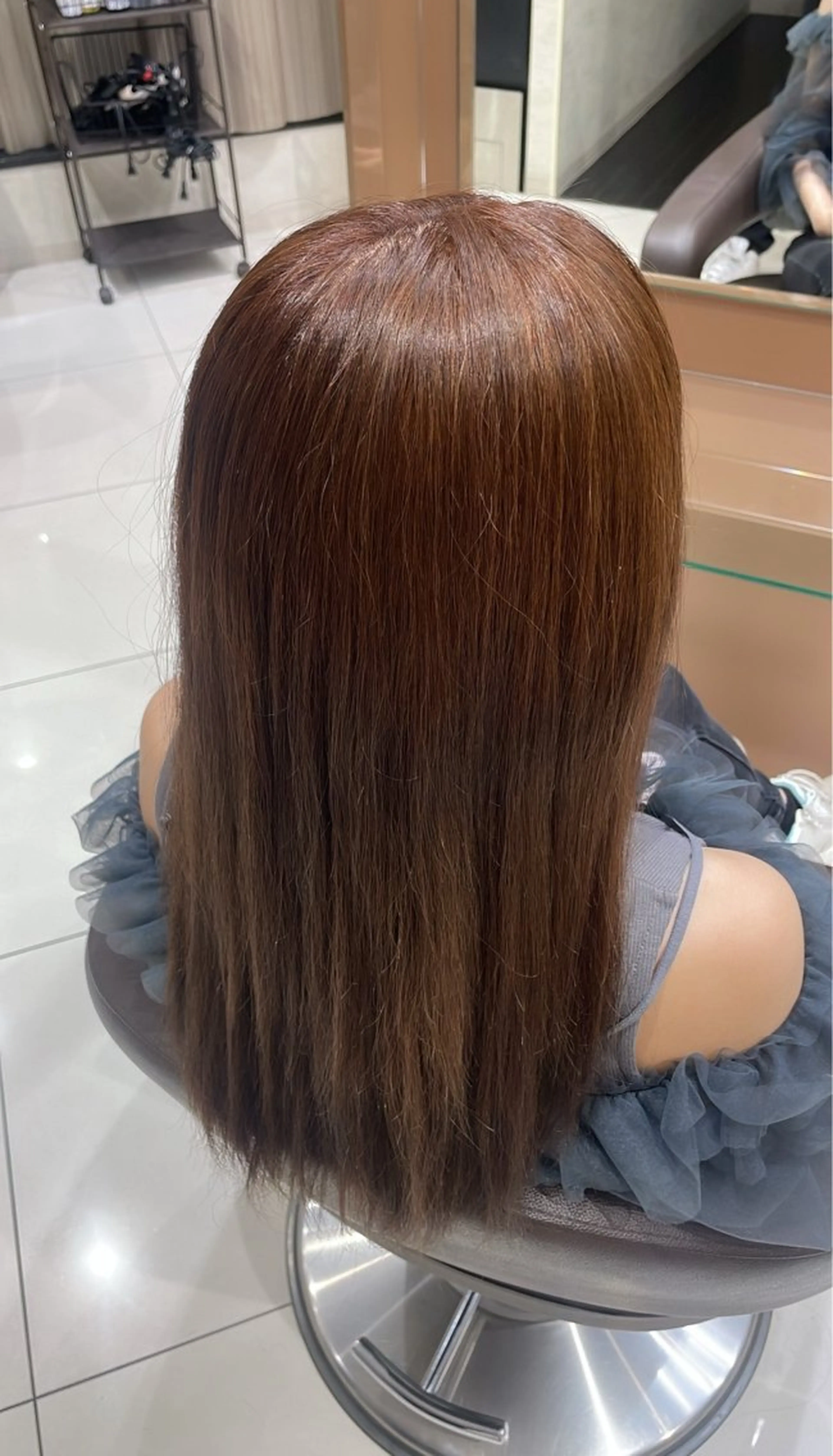 カラー 海野 萌乃果のヘアスタイル