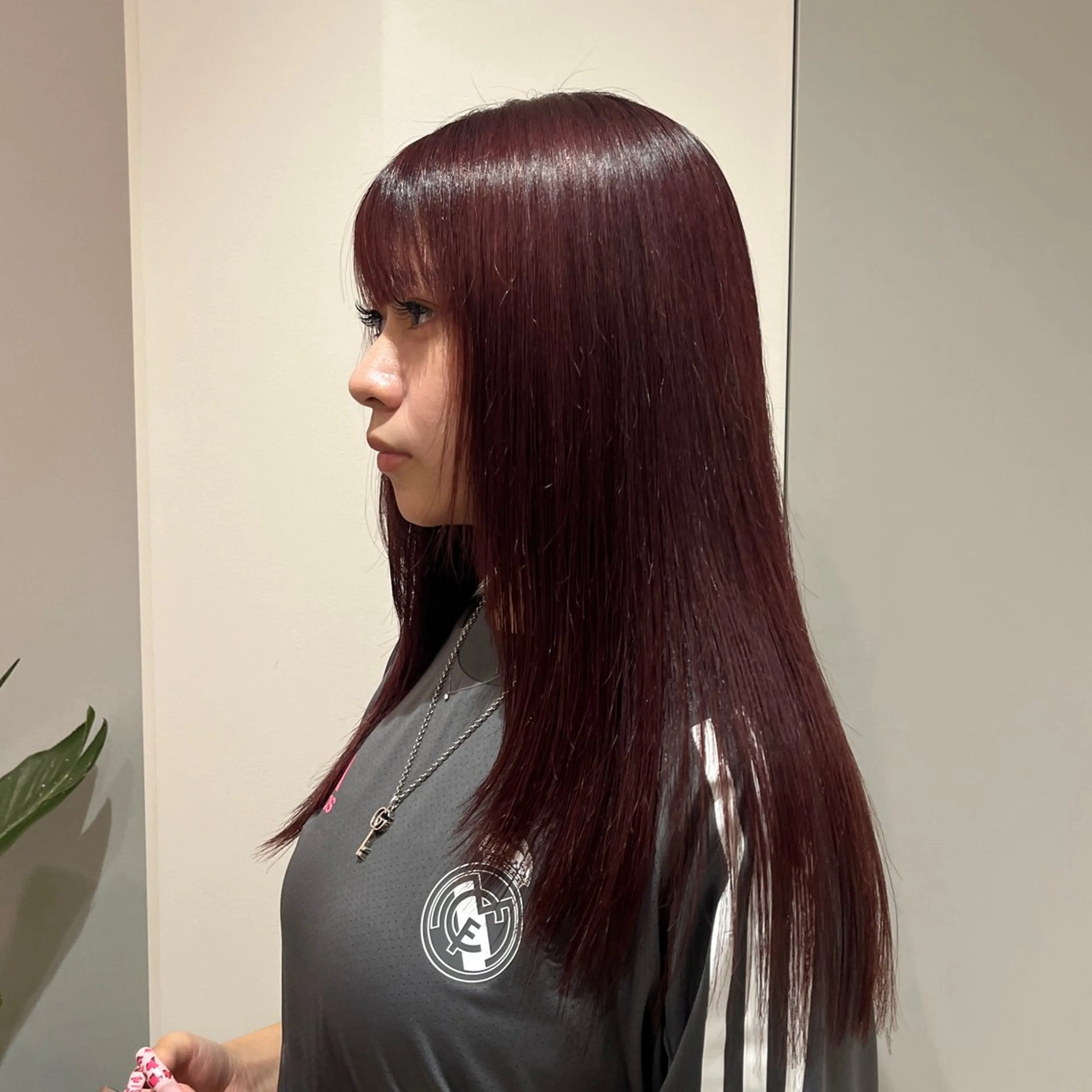 ロング レイヤーカット カット ヘアカラー トリートメント BASSA立川🌱 Bitouのヘアスタイル