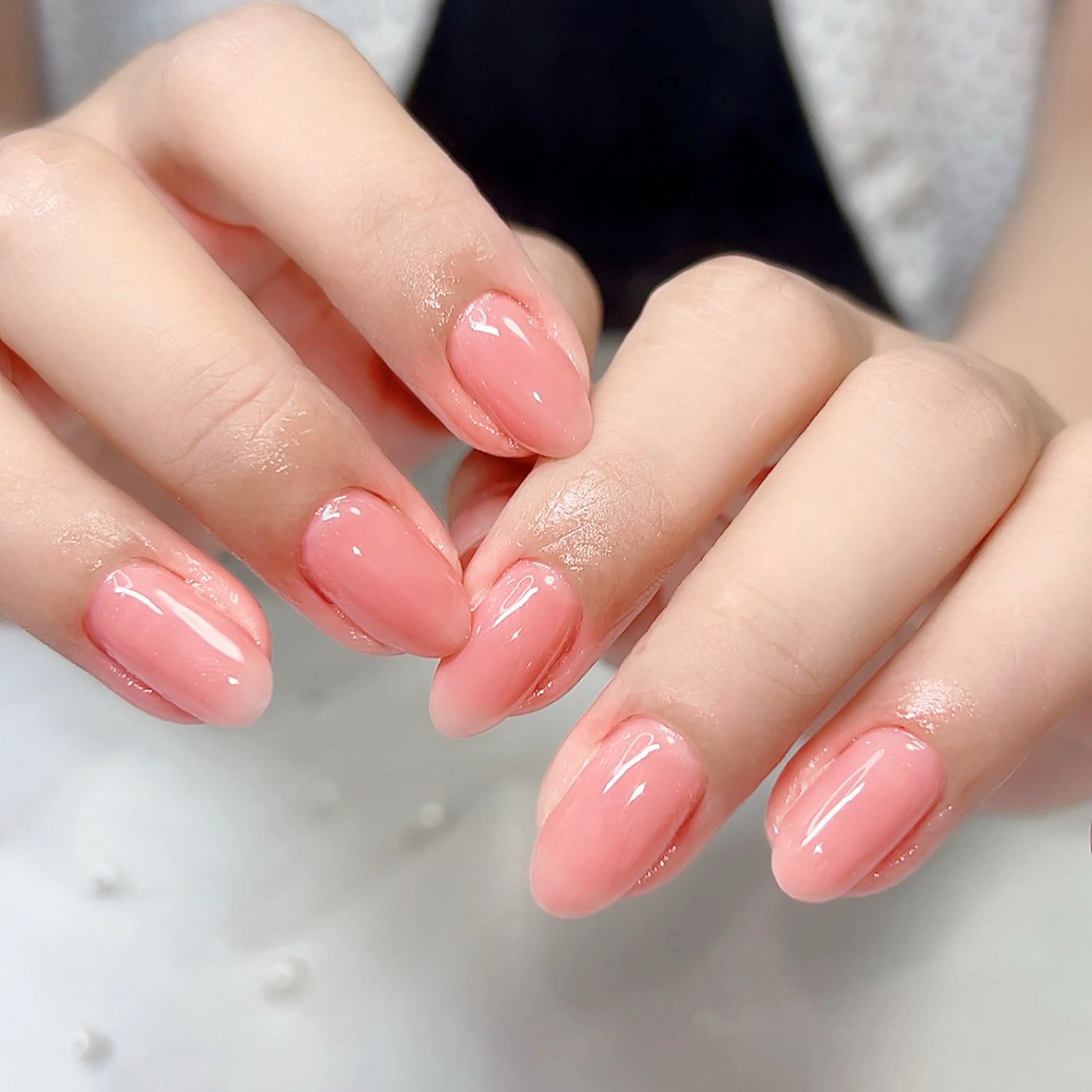 ネイル フラッシュネイル ラメ(グリッター) マグネットネイル ワンカラーネイル Cute Tips nailのネイルデザイン