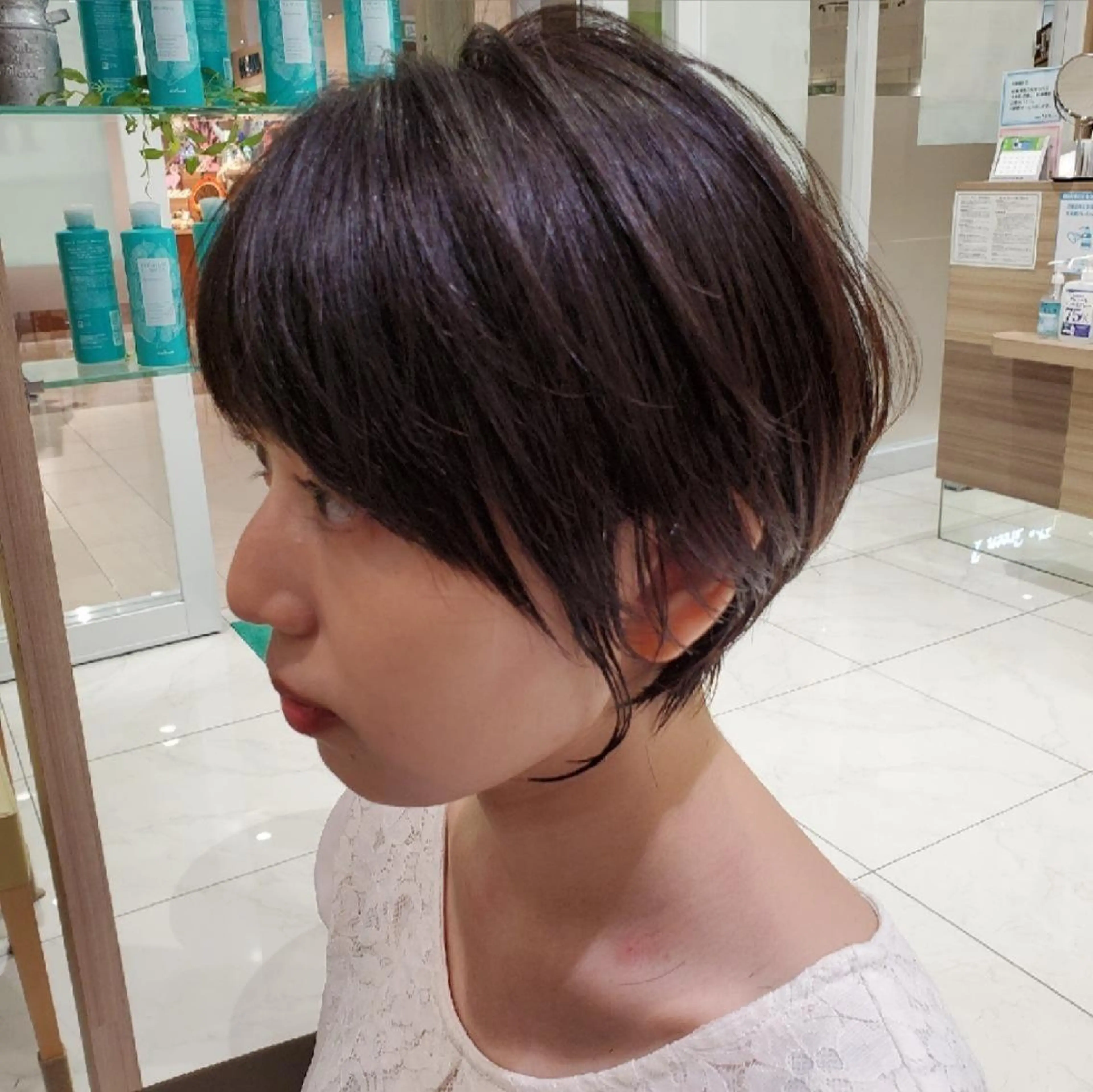 ショート カラー ブラウンカラー イルミナカラー ショートヘア カラー特化🔥中村 和貴＜Ash津田沼＞のヘアスタイル