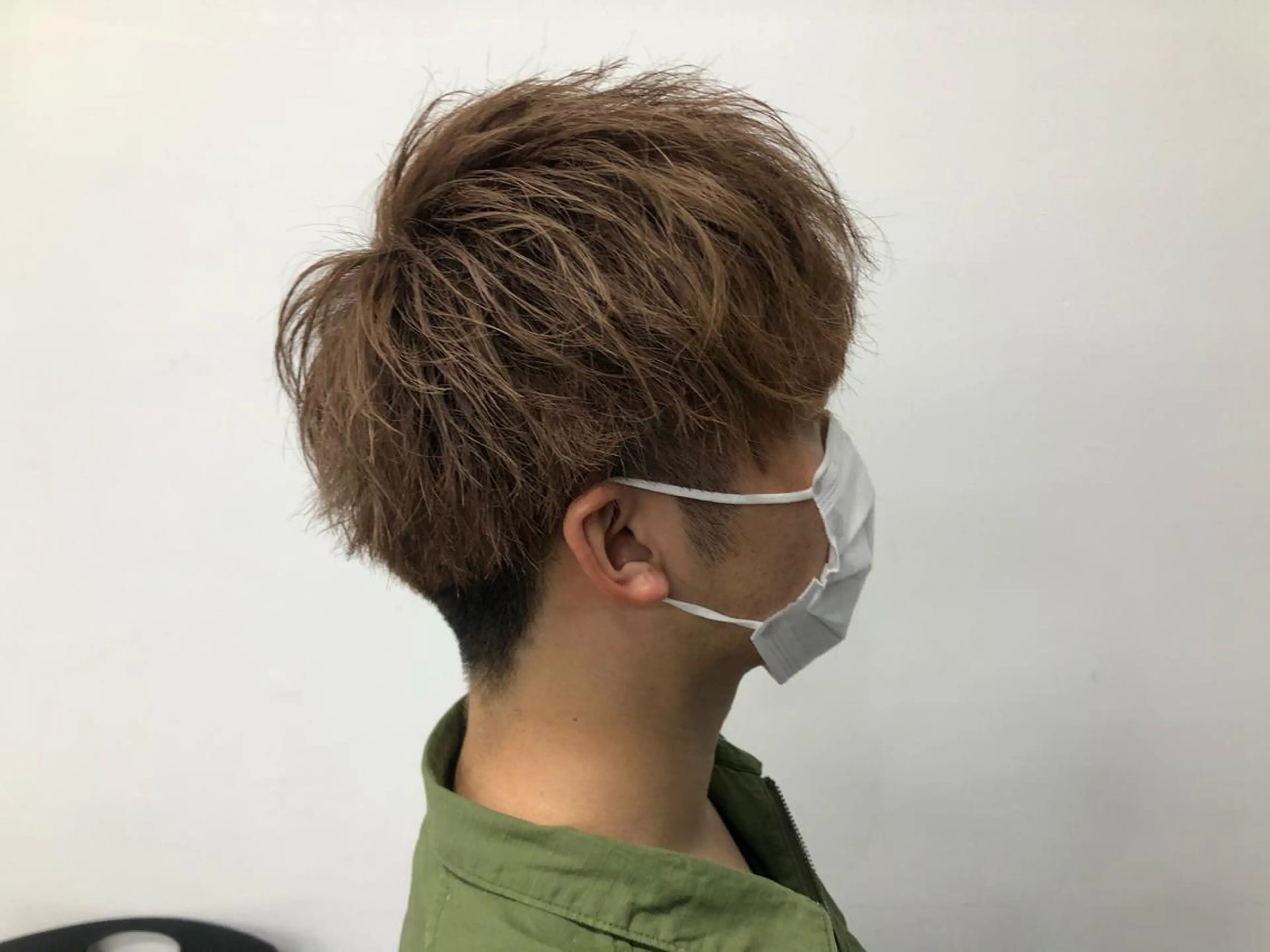 パーマ メンズ BABY 艶髪暗髪ヘア💖達人のヘアスタイル