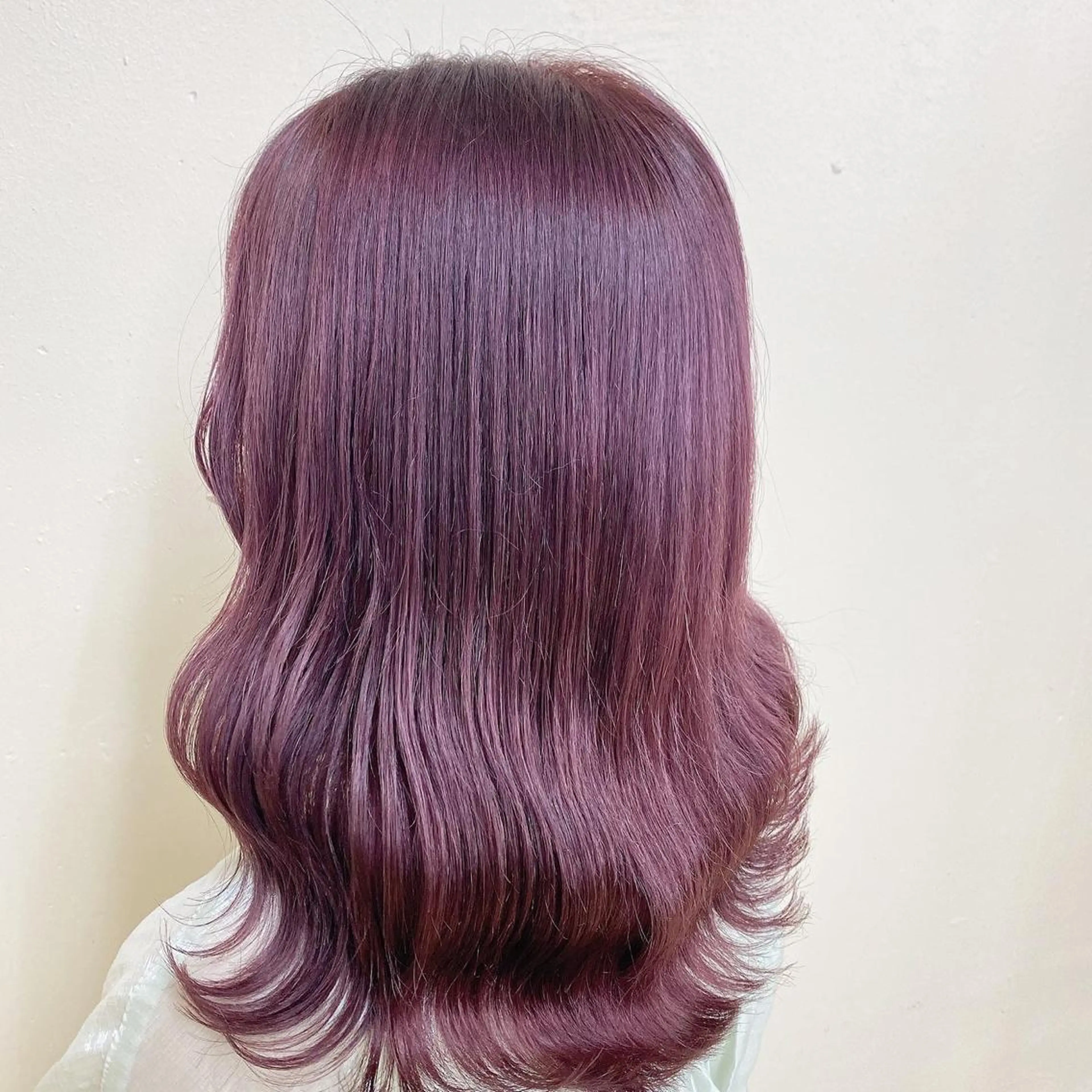 ミディアム パーマ ヘアアレンジ 💕上野美容師☁ ブリーチ💖サワのヘアスタイル