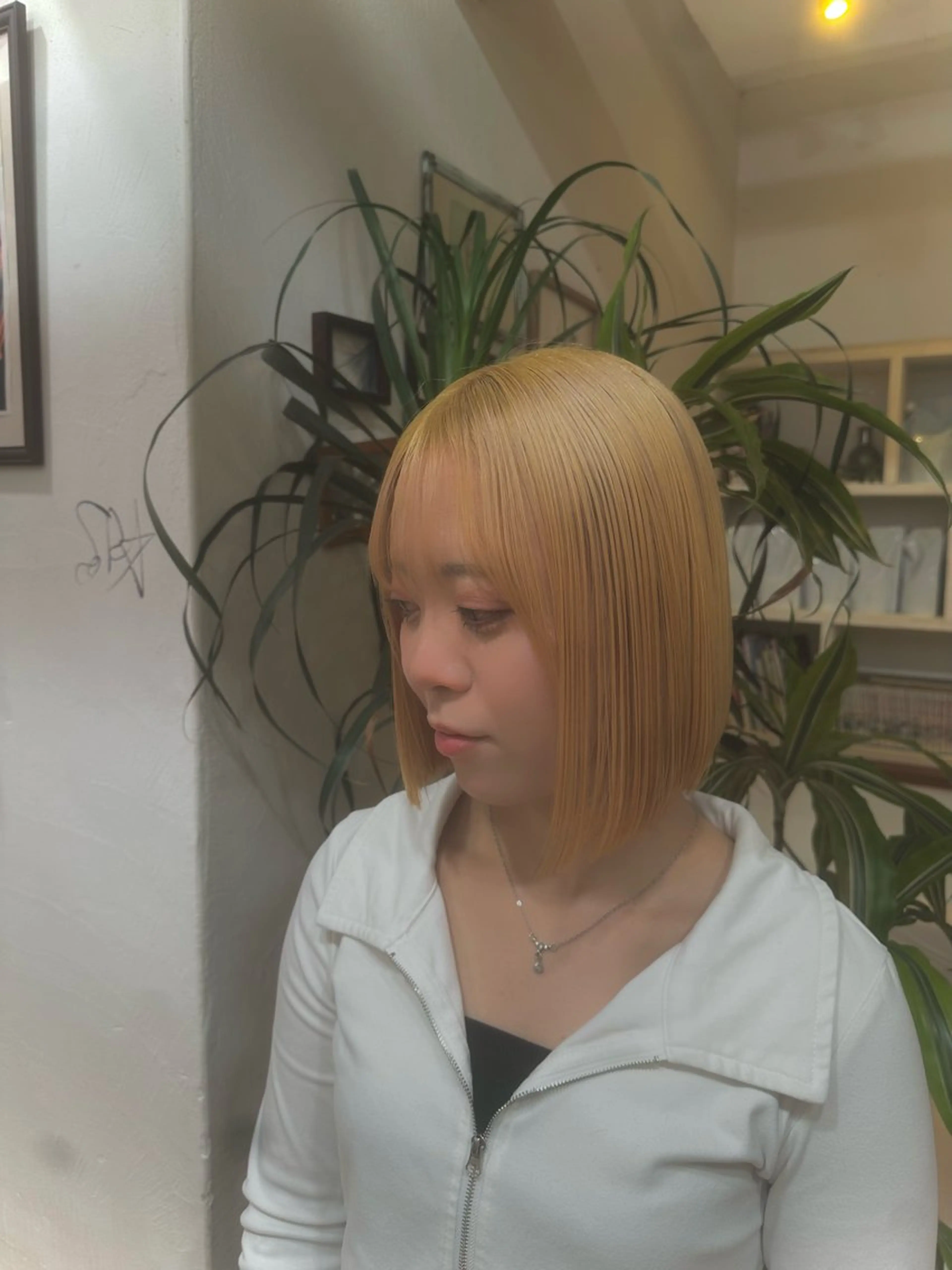 ショート カラー カット ヘアカラー トリートメント KAKERU/ボブ/ ショート/パーマ🌱のヘアスタイル