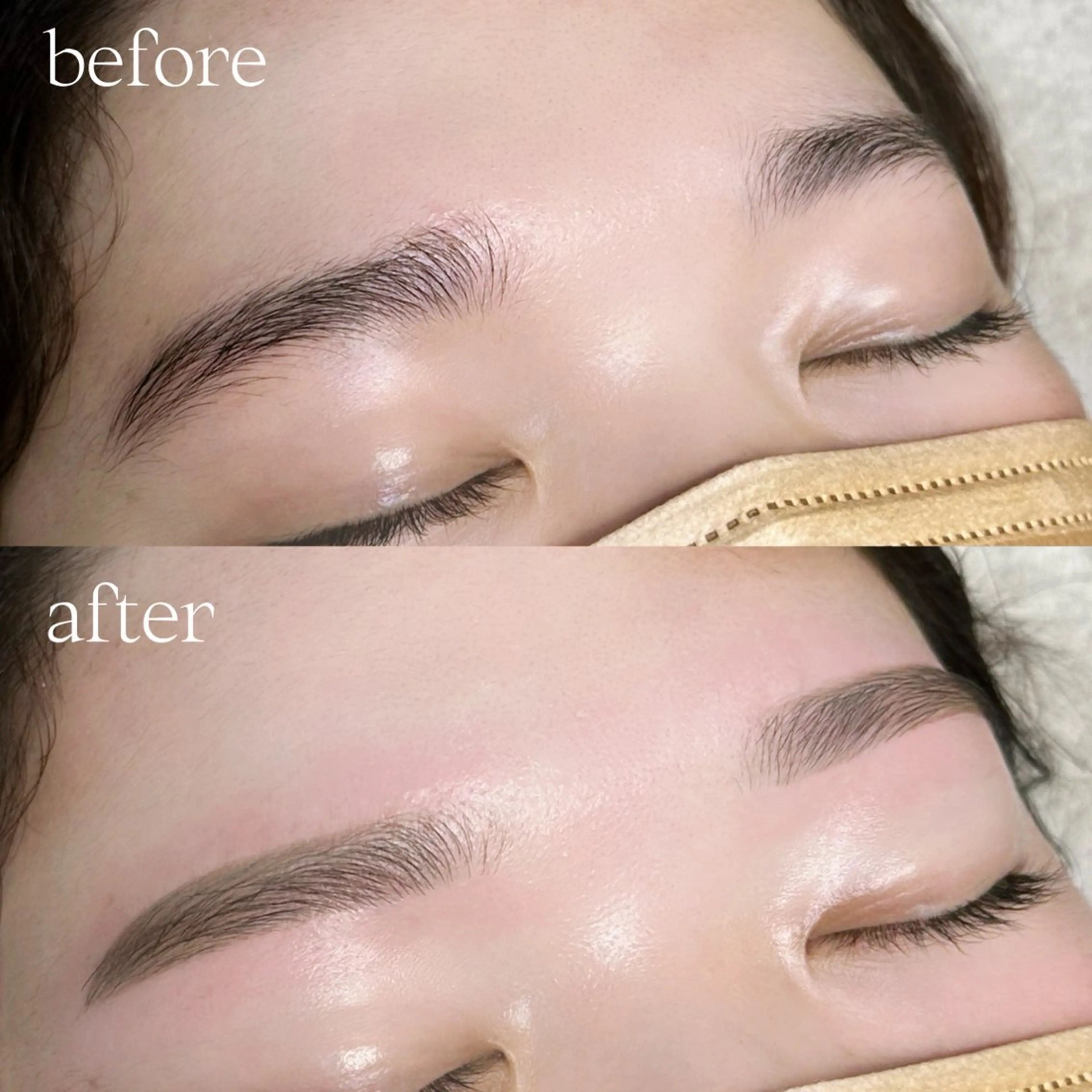 アイブロウ 眉毛ワックス脱毛 ワックス脱毛 その他(アイブロウ) momo .のマツエク・マツパデザイン