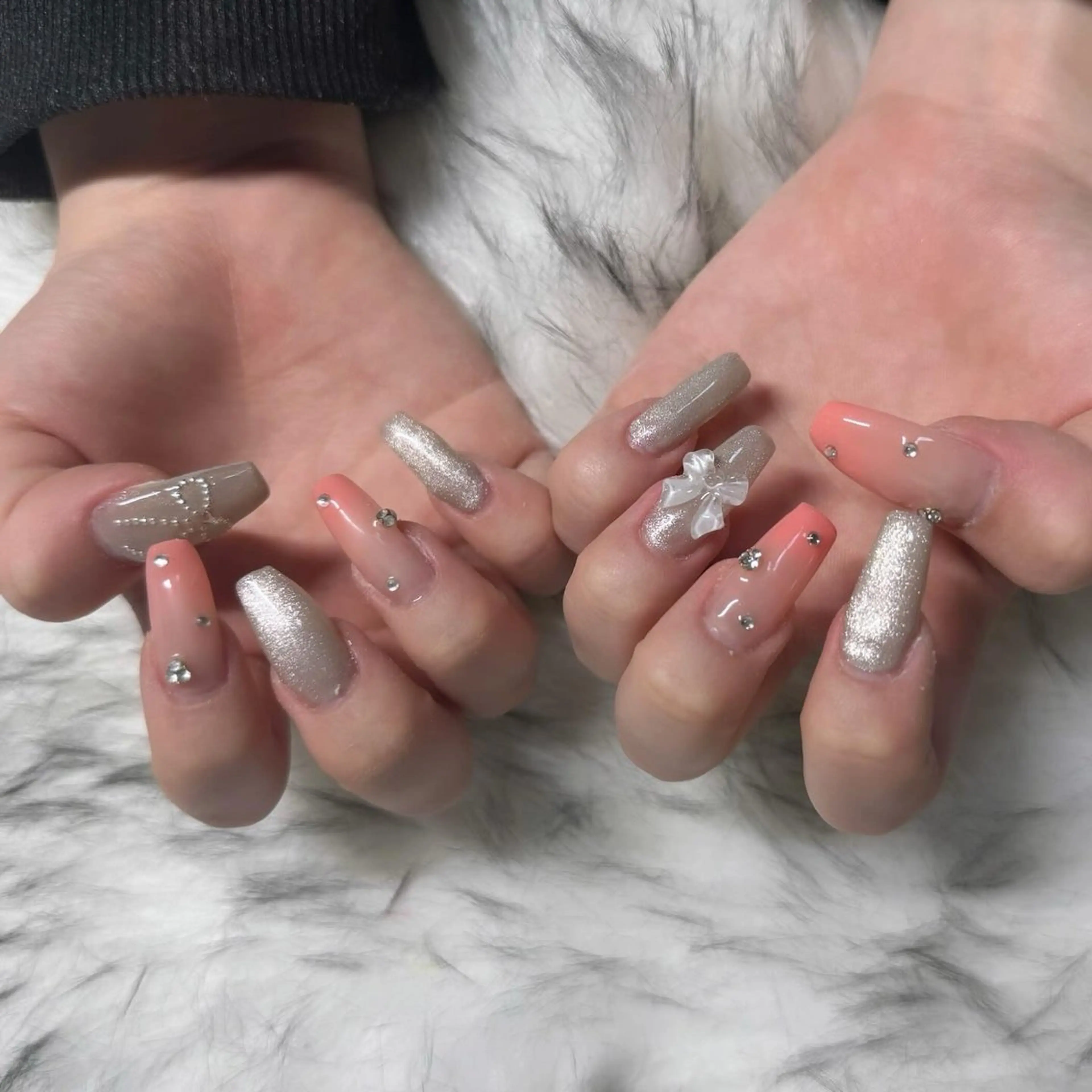 ロング ハンドネイル mao .のネイルデザイン