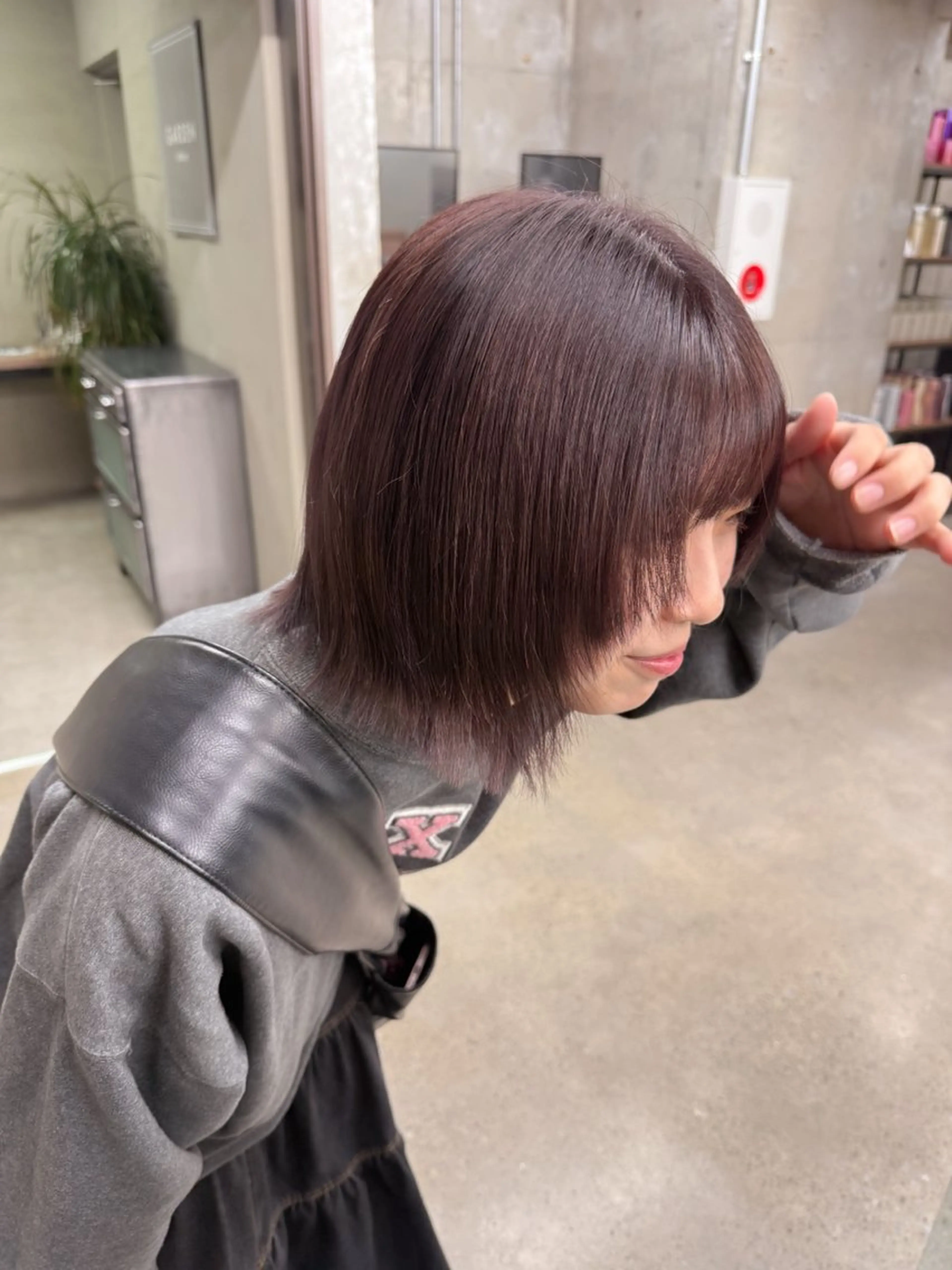 ミディアム カラー カット ヘアカラー トリートメント ヘッドスパ 🪐レイヤー/抜け感 カラー/加野彩果🪐のヘアスタイル