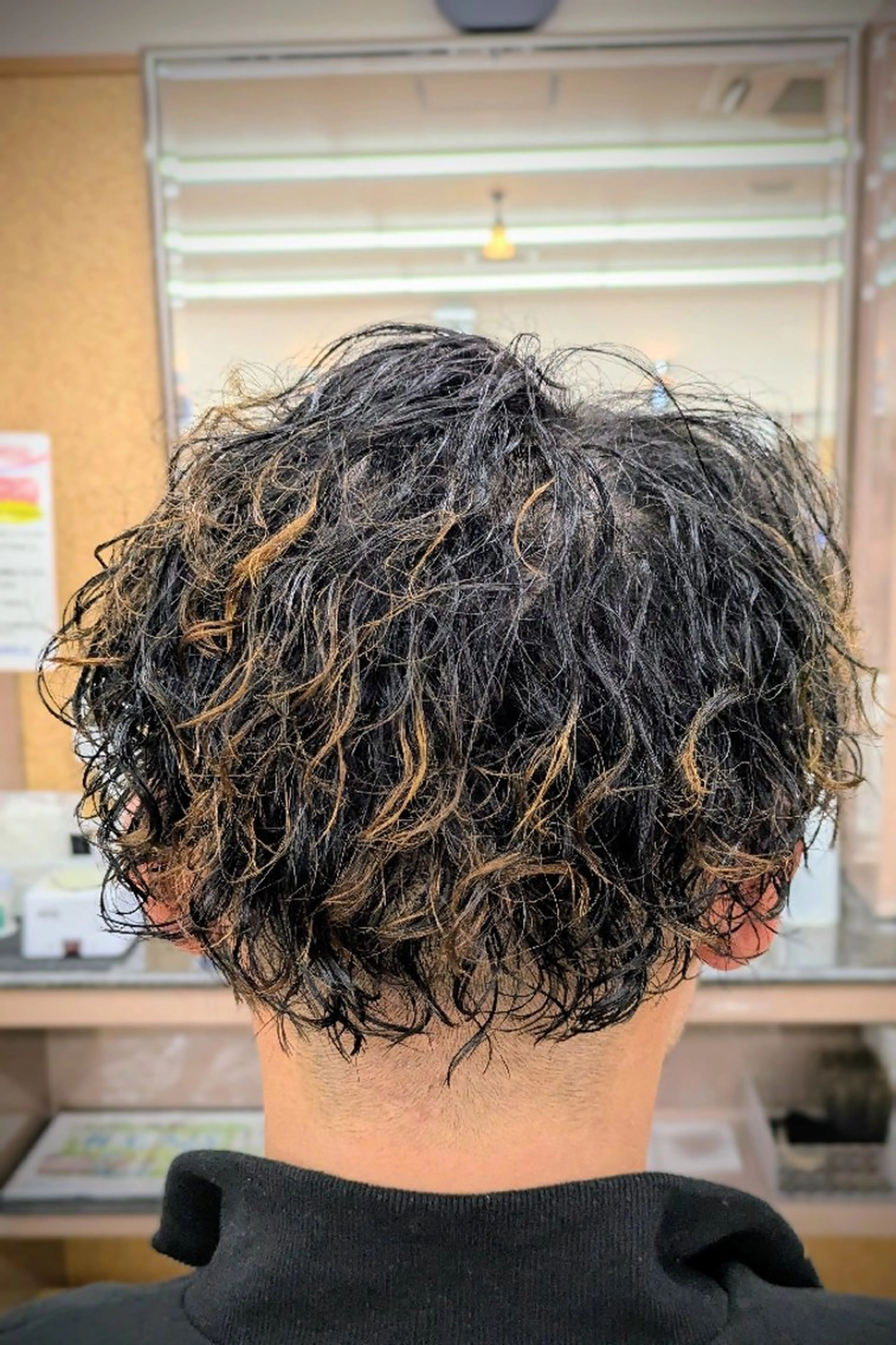 ショート パーマ 理容プラージュ燕三条 福井のヘアスタイル