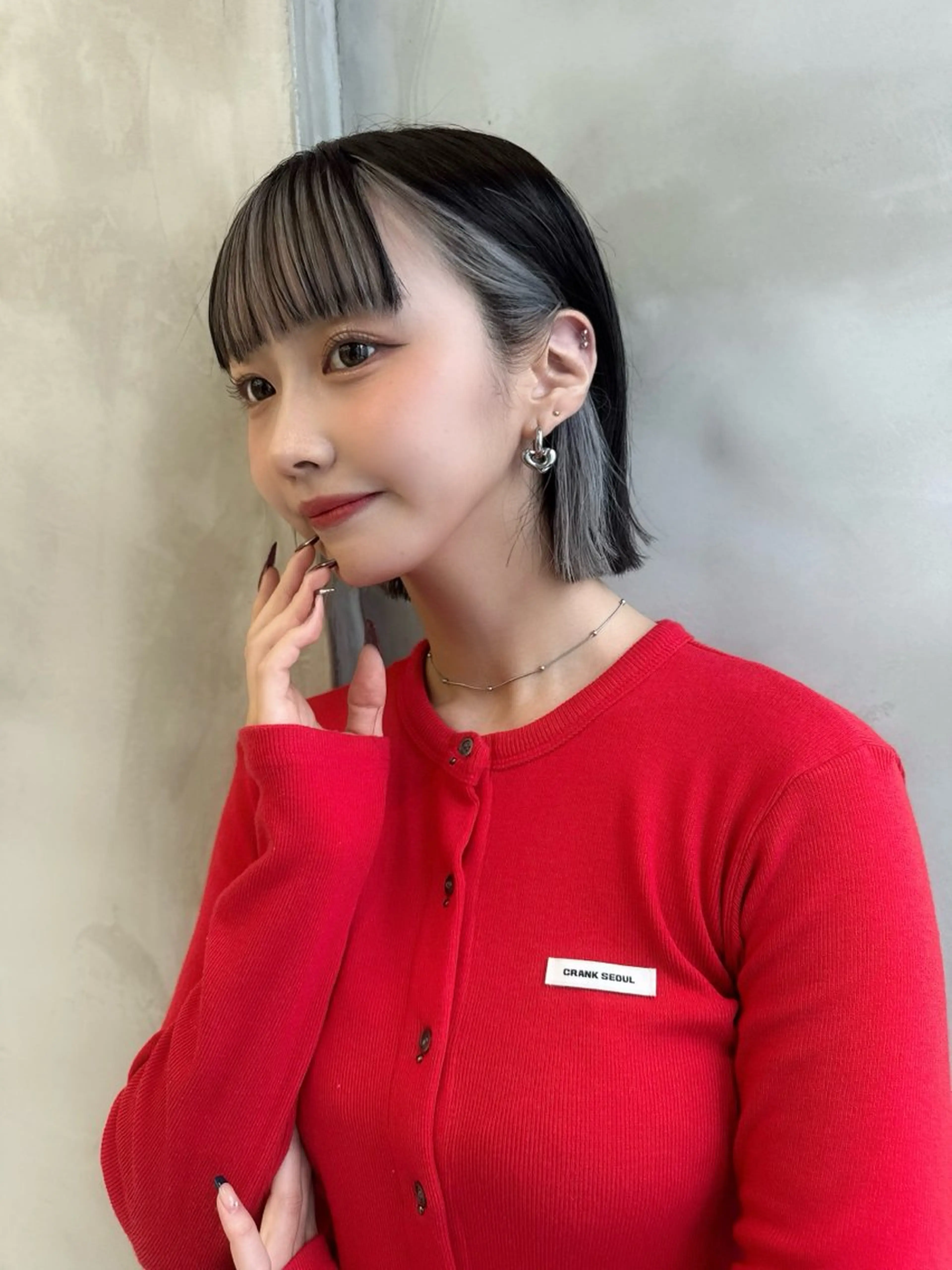 ミディアム カラー カット ヘアカラー トリートメント 🍀小川大輔🍀 ボブ/ブリーチ🥇のヘアスタイル