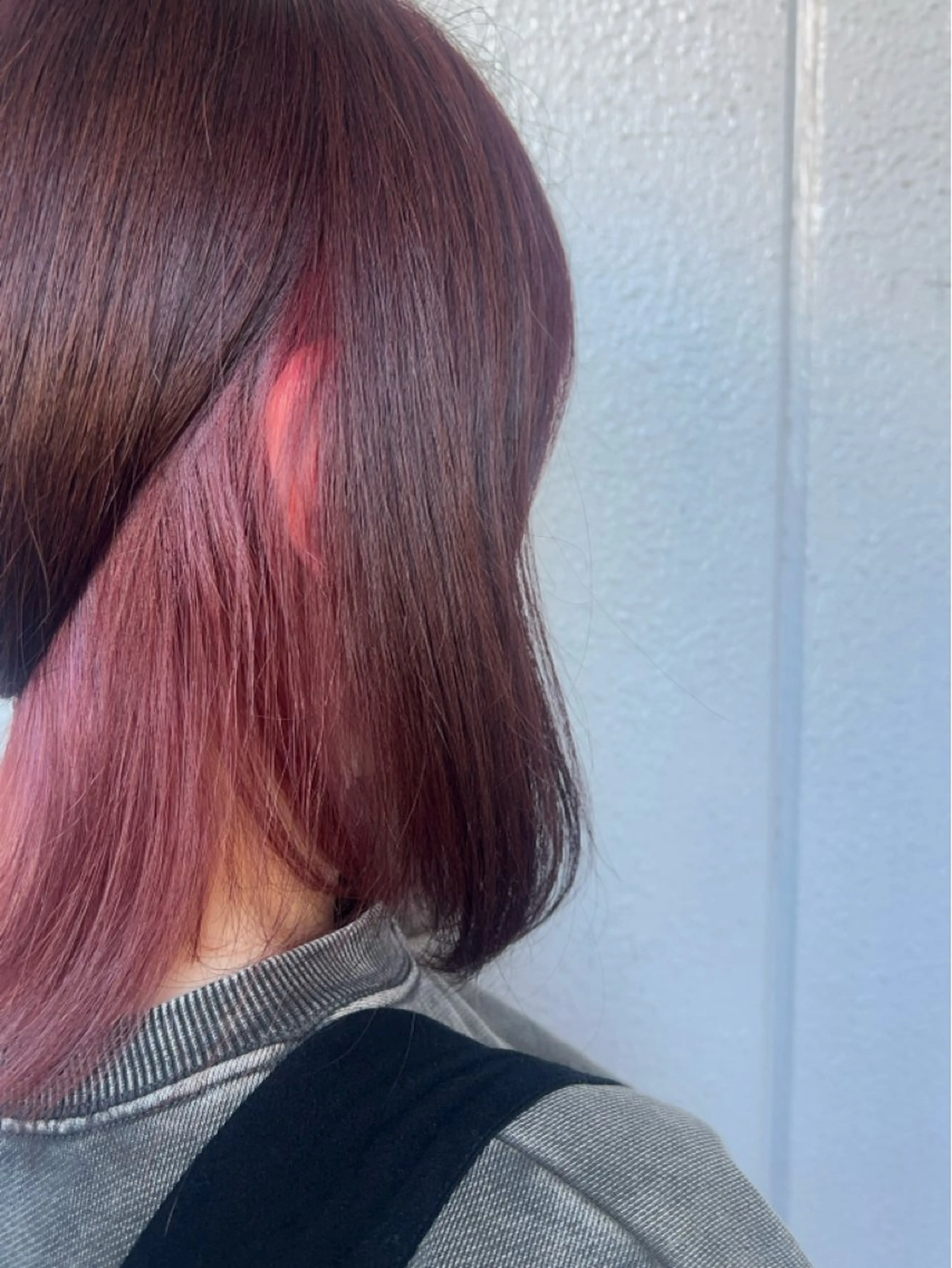 ミディアム カラー インナーカラー 髪質改善ミルクティー SATSUKI🌼.のヘアスタイル