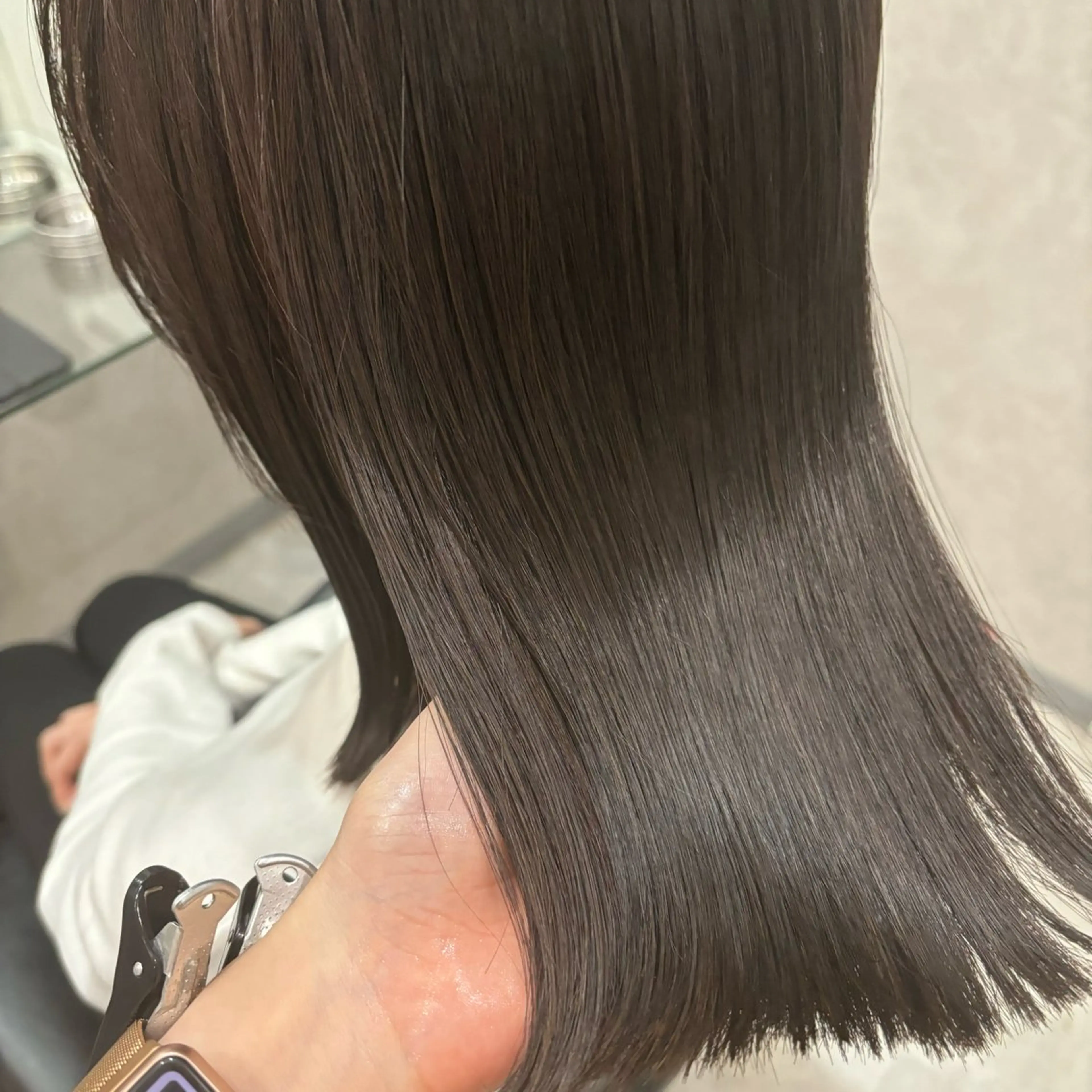 ミディアム カット ヘアカラー トリートメント 🌷L'oeuf 【ﾙﾌ】ホシカワ🌷のヘアスタイル