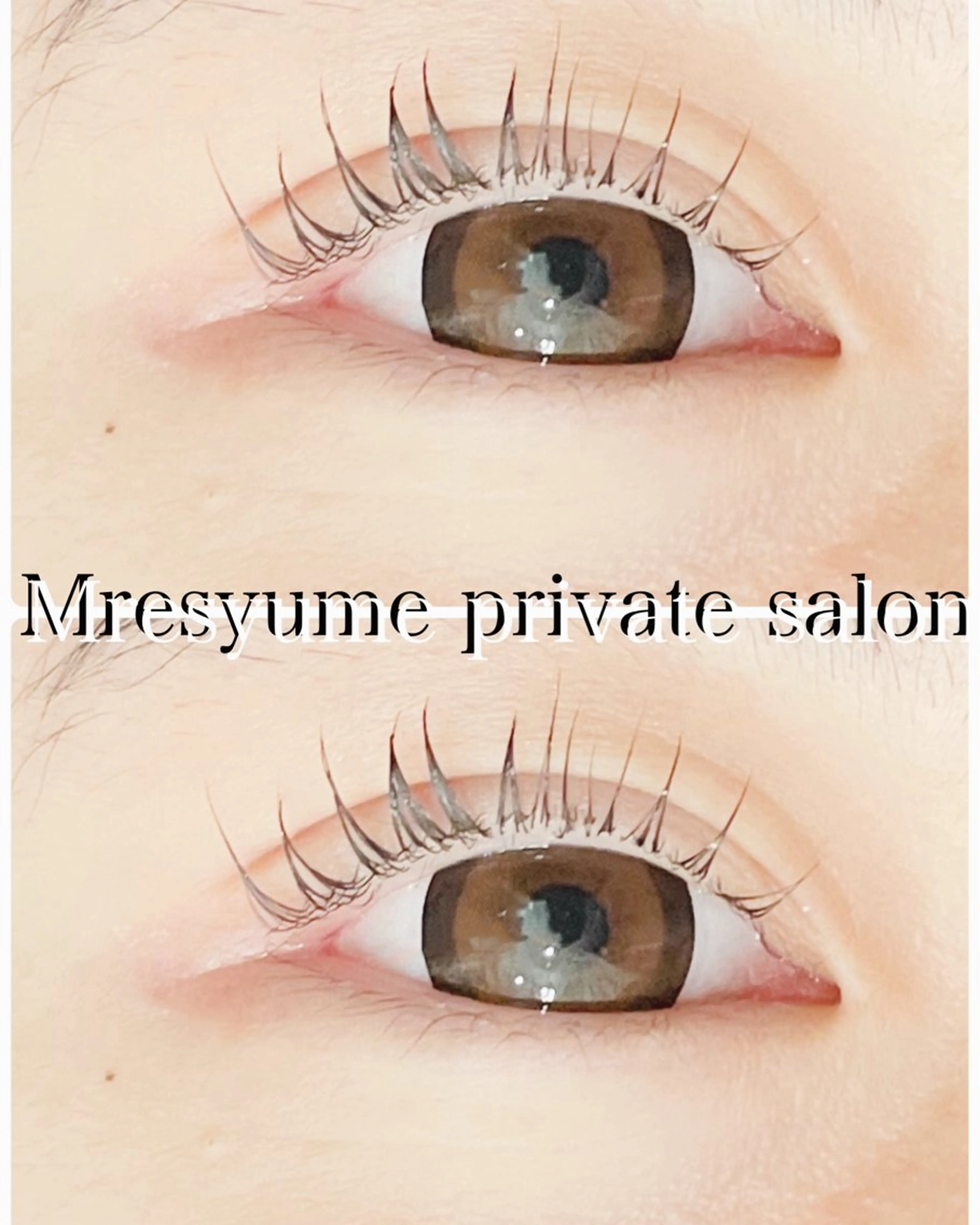 マツエク・マツパ マツパ Mresyume MAYUのマツエク・マツパデザイン