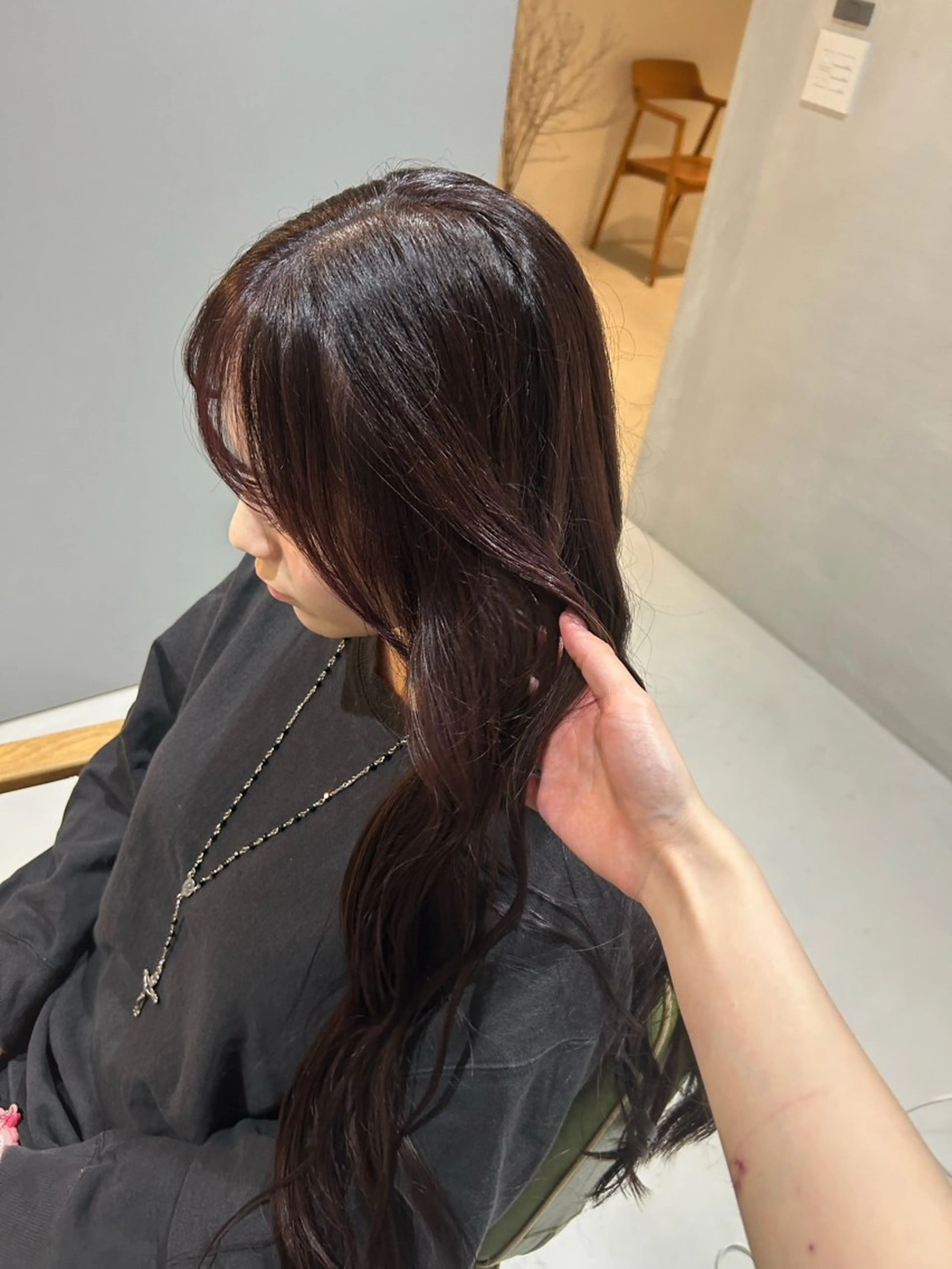 🫧カラー+oggiottoキューティクル補修🫧の写真