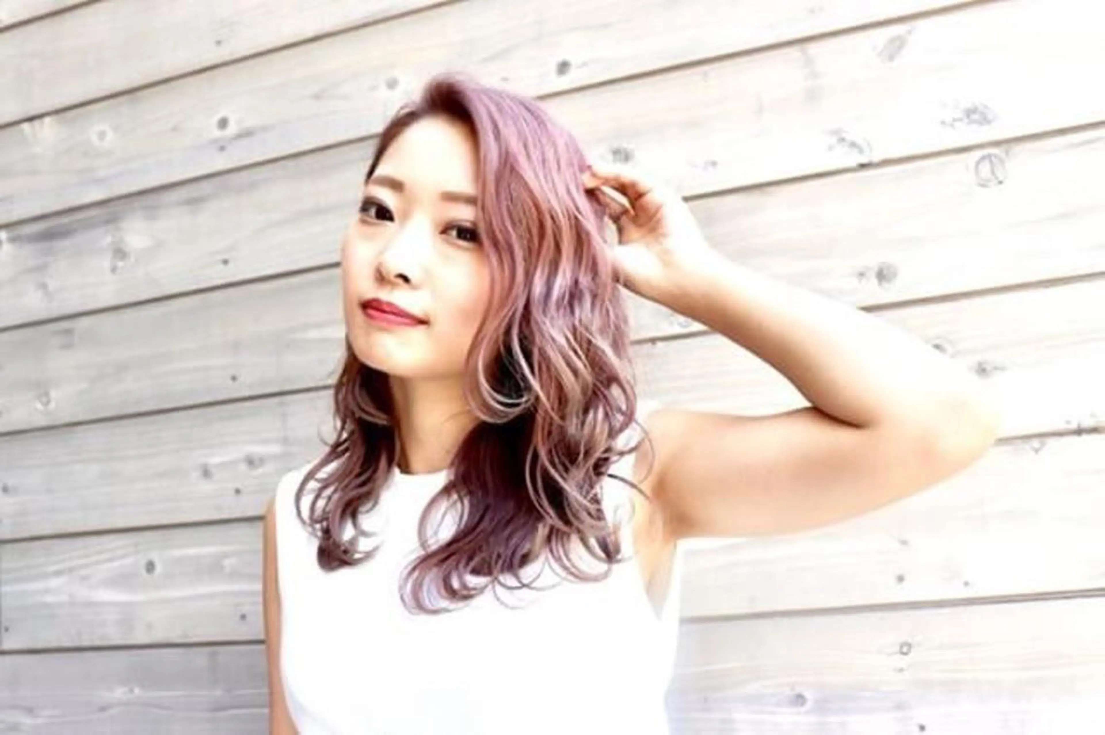 セミロング ヘアカラー トリートメント 💎JADE GRACE💎のヘアスタイル