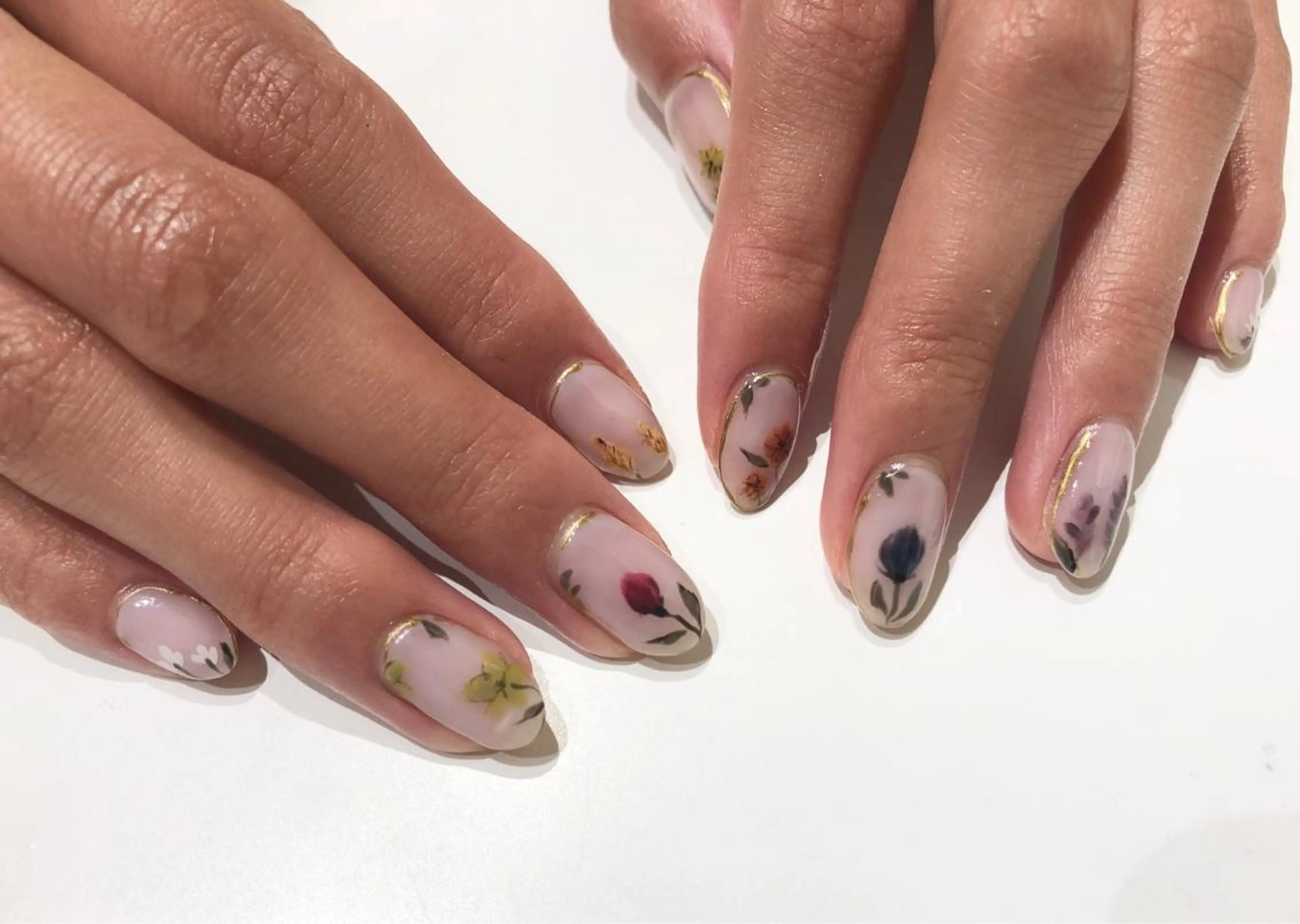 ネイル 舞田 苑香のネイルデザイン