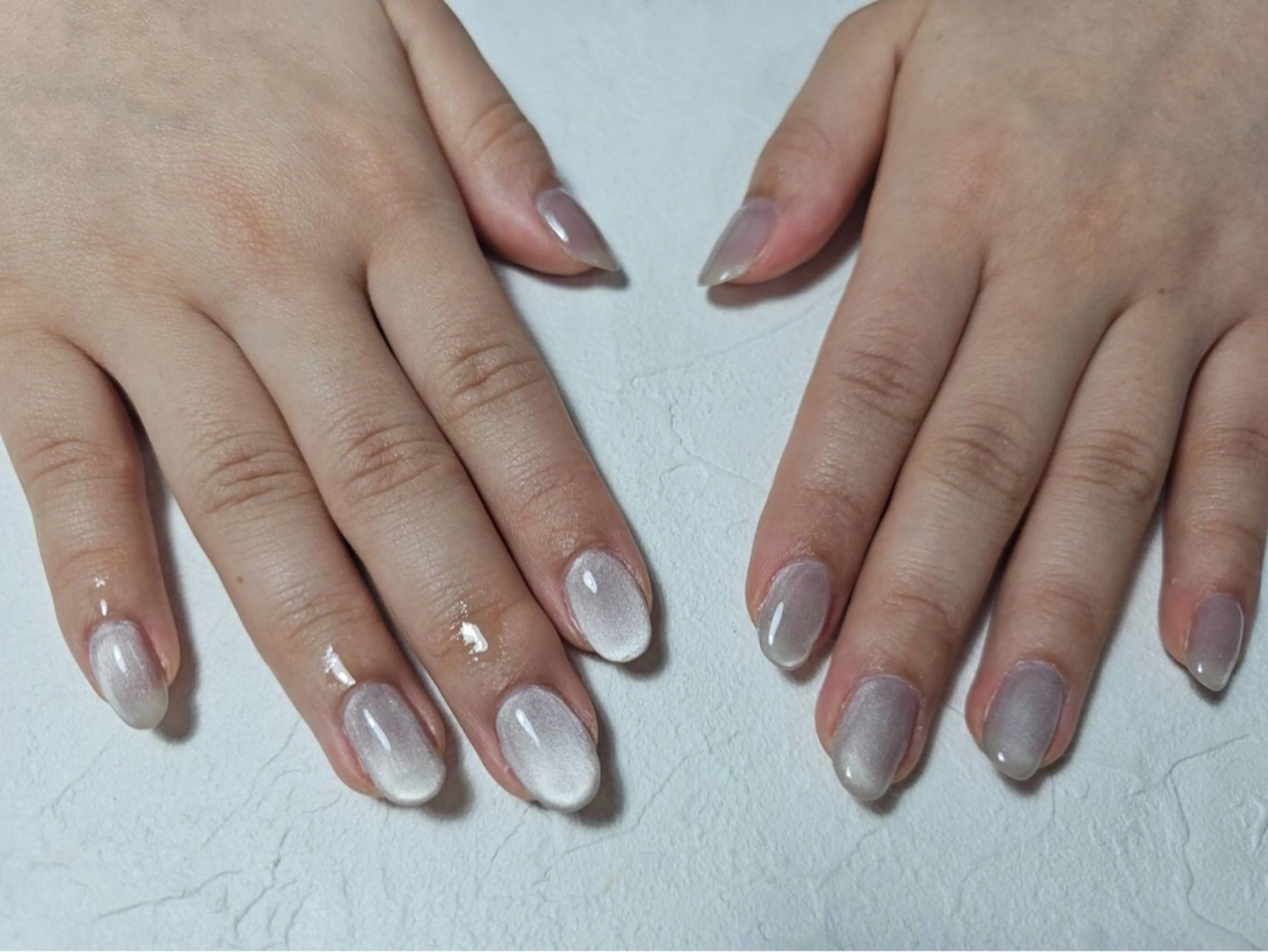 ネイル オーロラネイル フラワーネイル フットネイル フレンチネイル ジェルネイル ハンドネイル mogunail &blowのネイルデザイン
