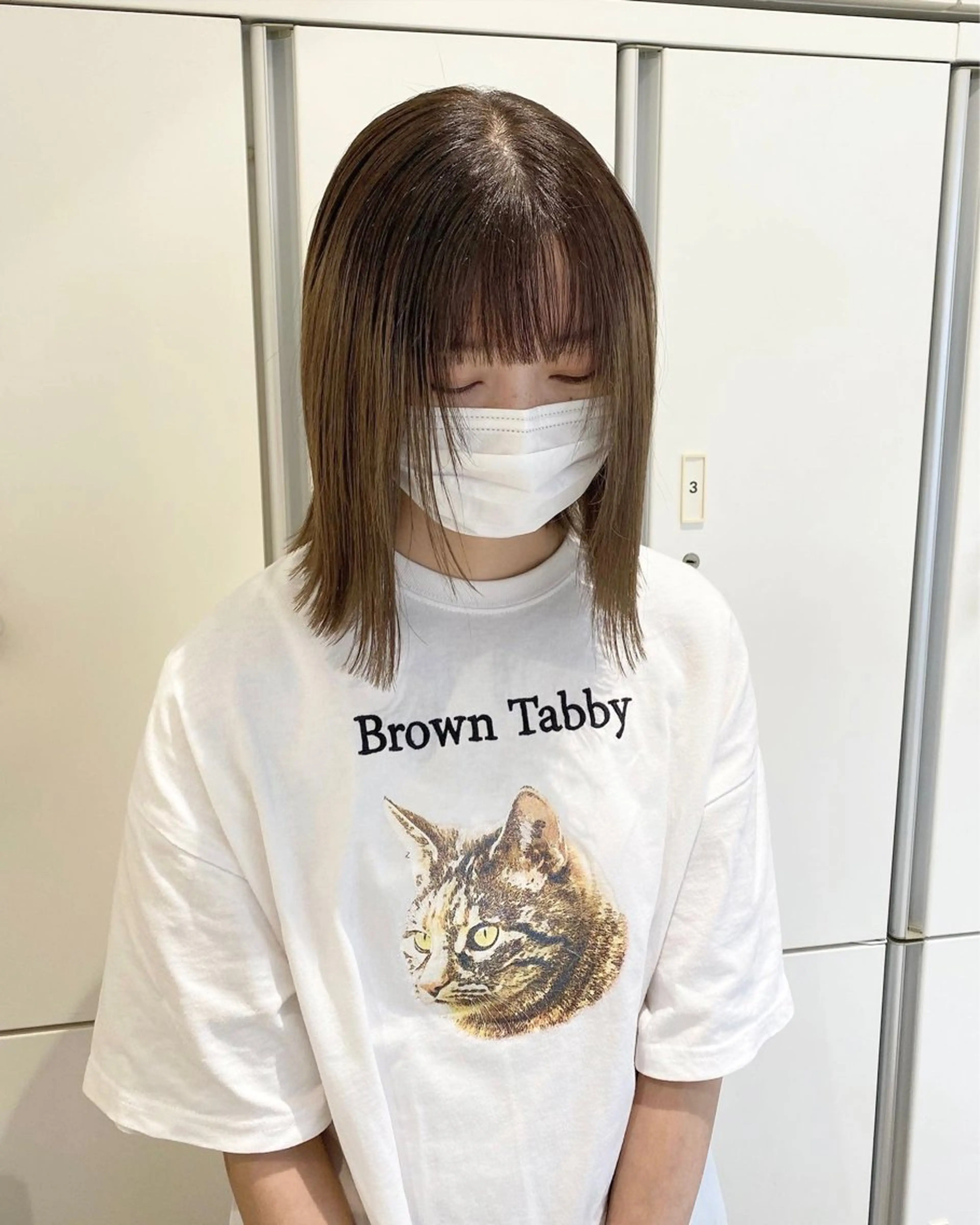 ミディアム hamashima mireiのヘアスタイル